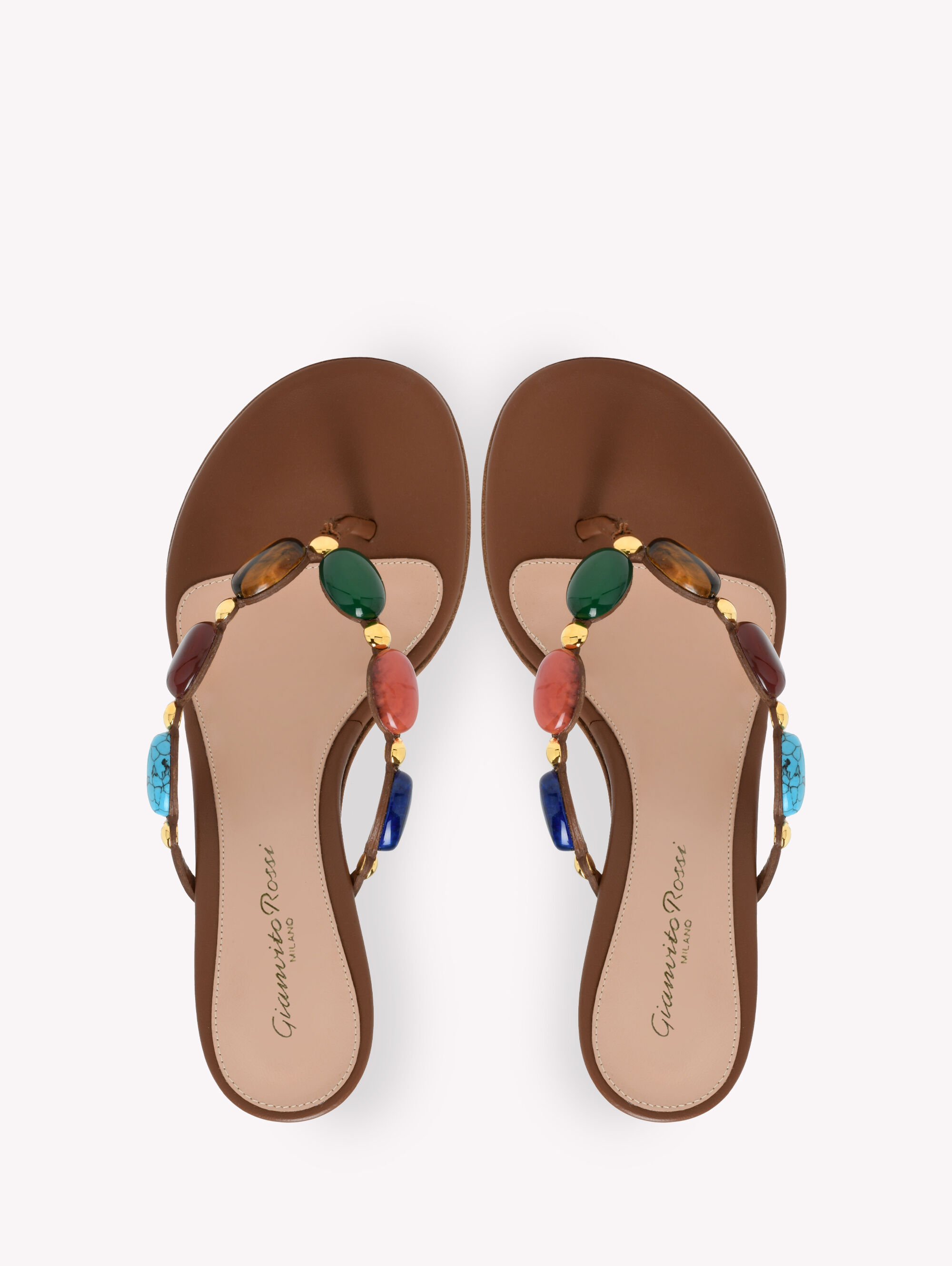 Mules SHANTI THONG 70 | Gianvito Rossi