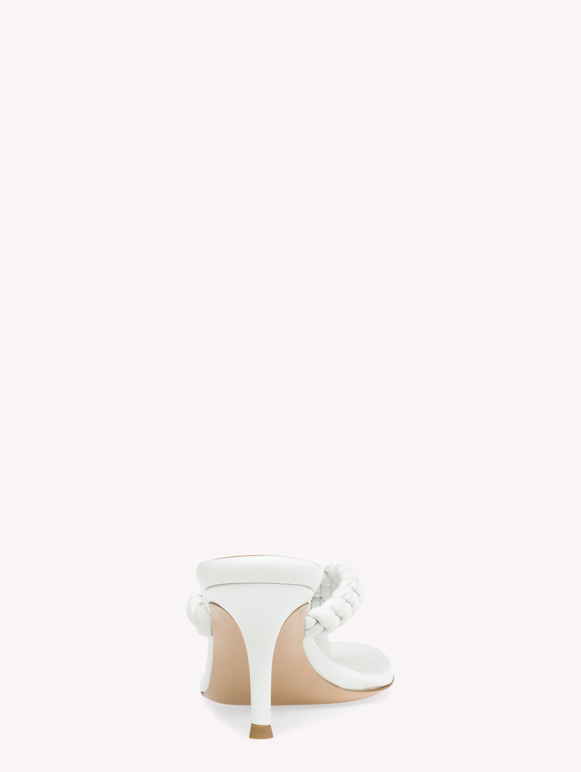Gianvito rossi cheap white mules