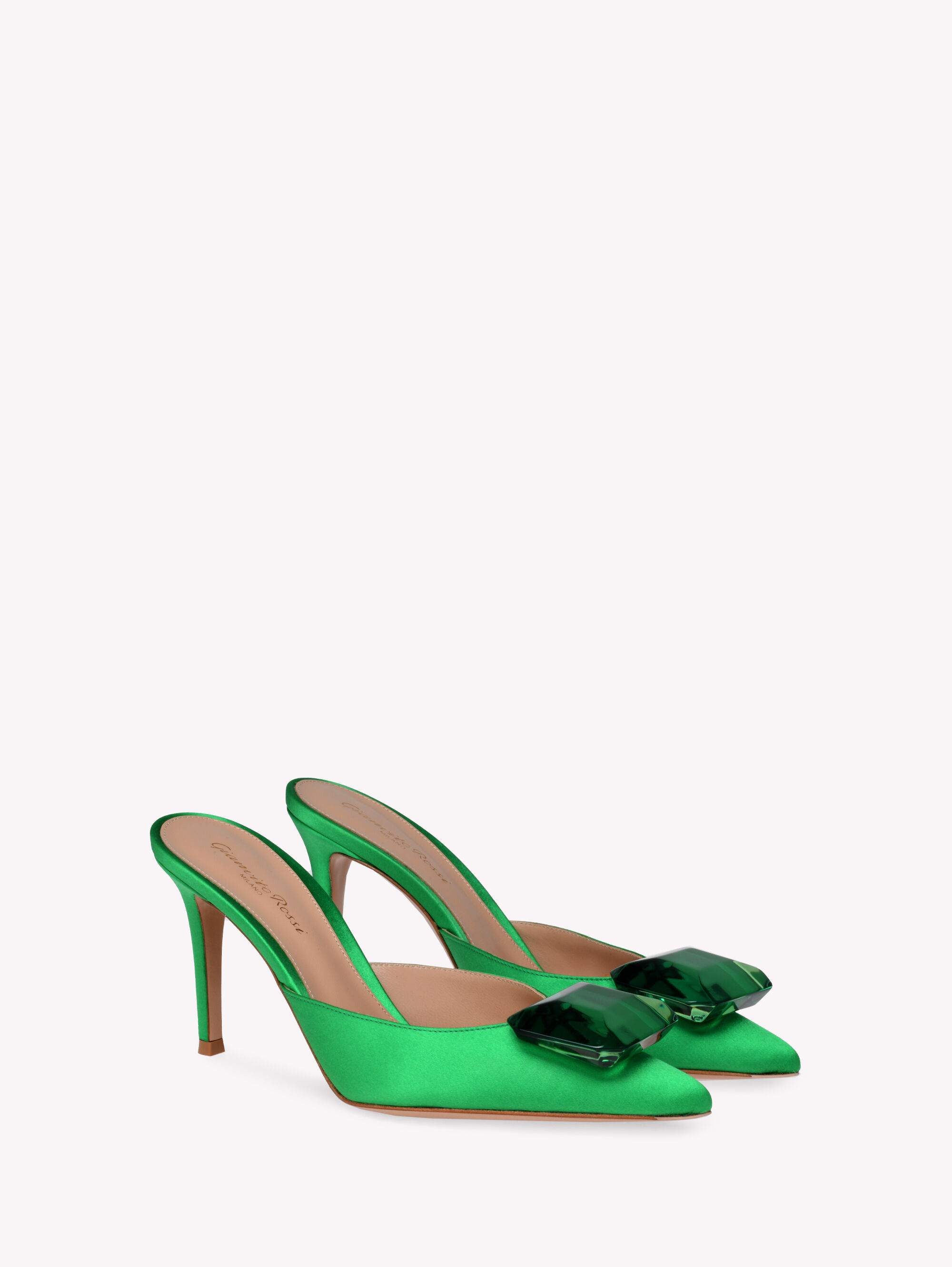 85mm Jaipur Satin Mules