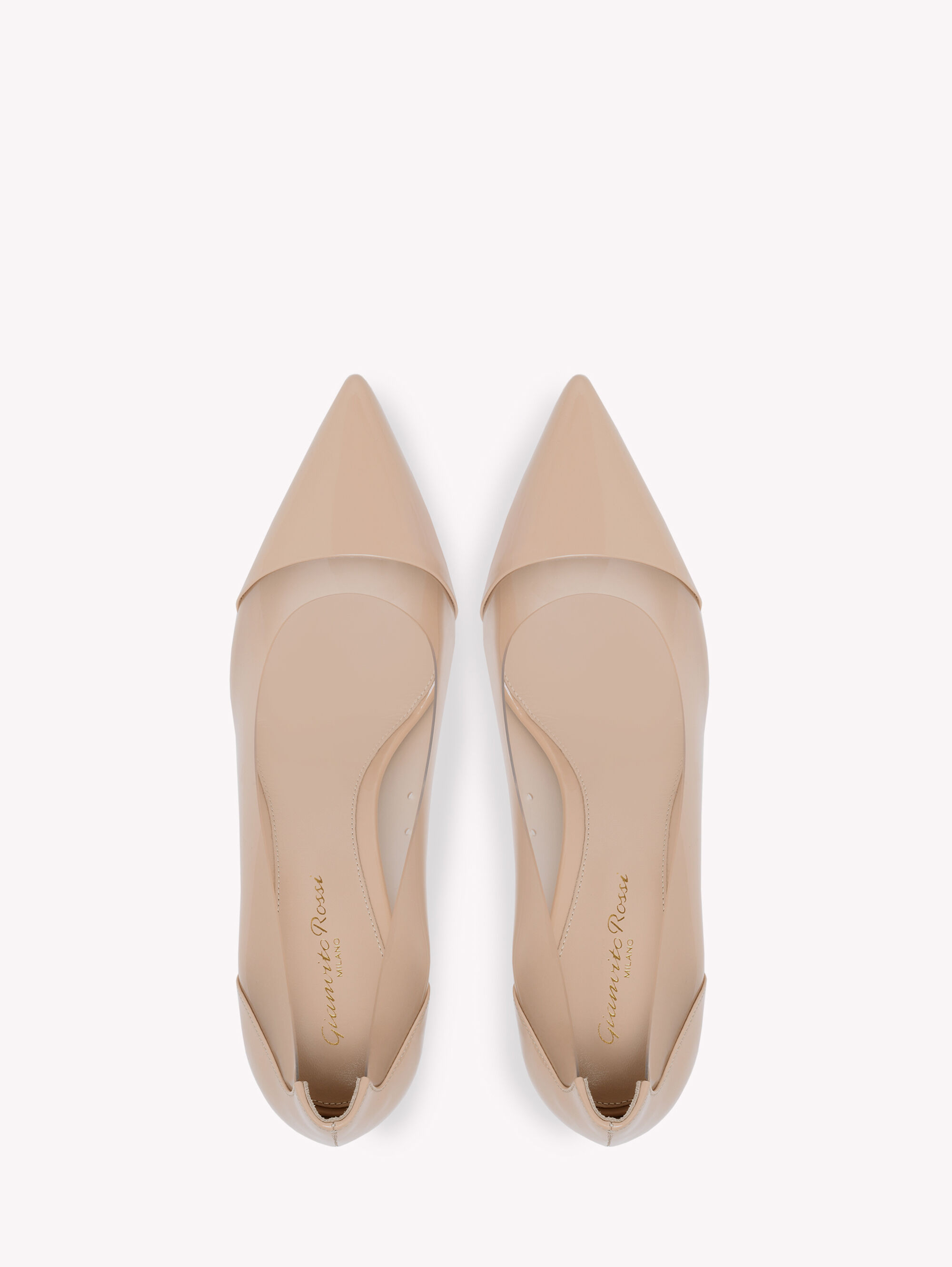 gianvito rossi plexi flat