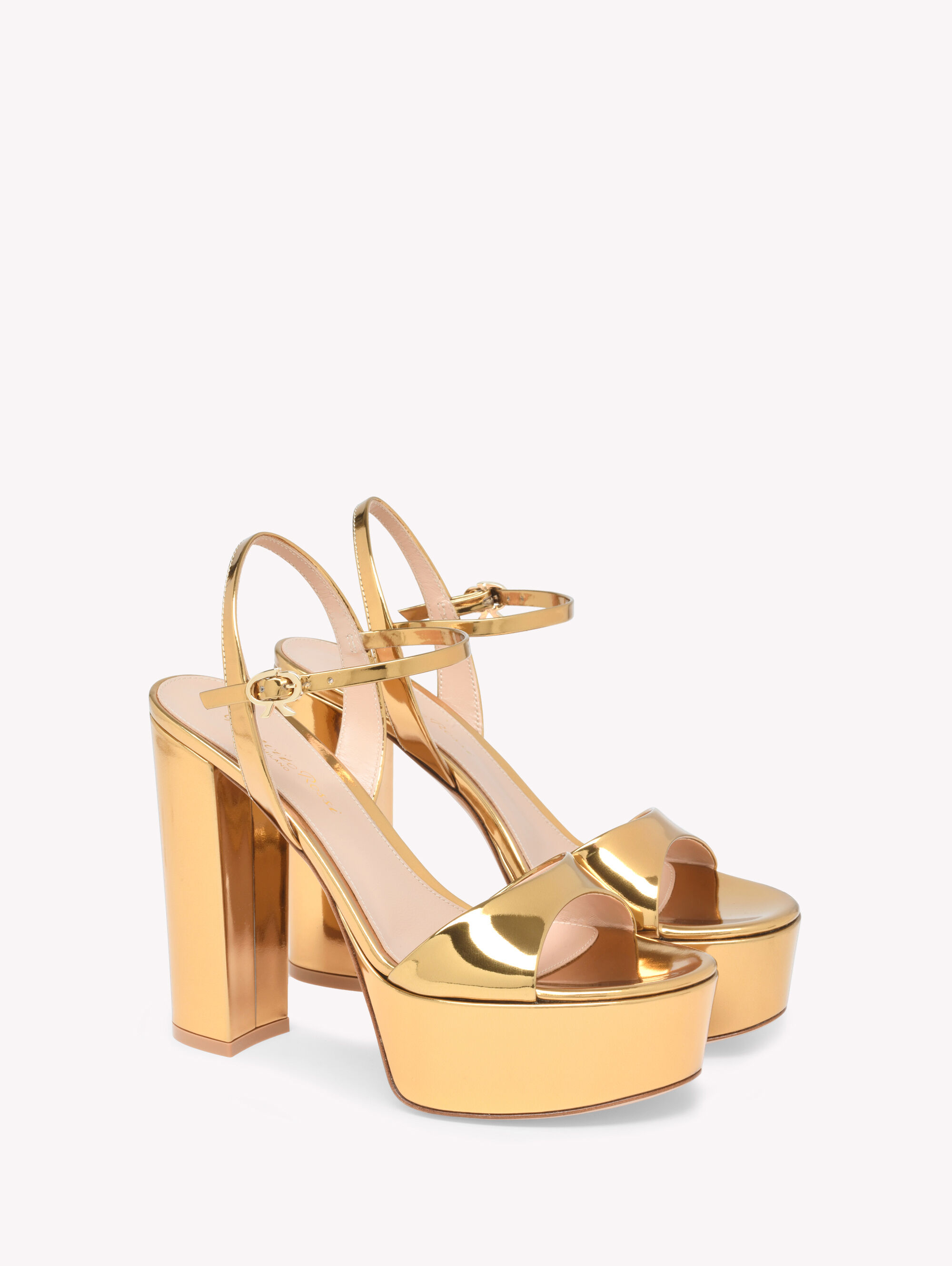 Platforms MARLENA GOLD | Gianvito Rossi