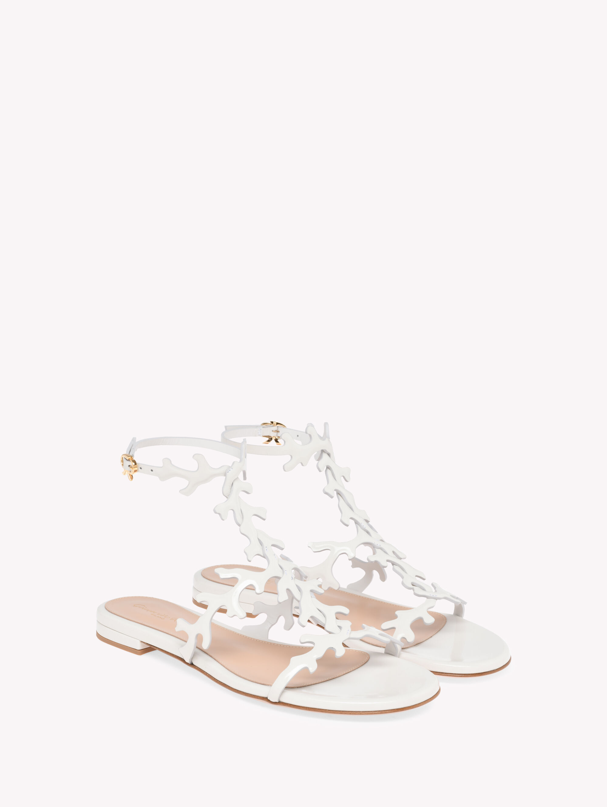 フラットシューズ OCEAN FLAT ホワイト | Gianvito Rossi