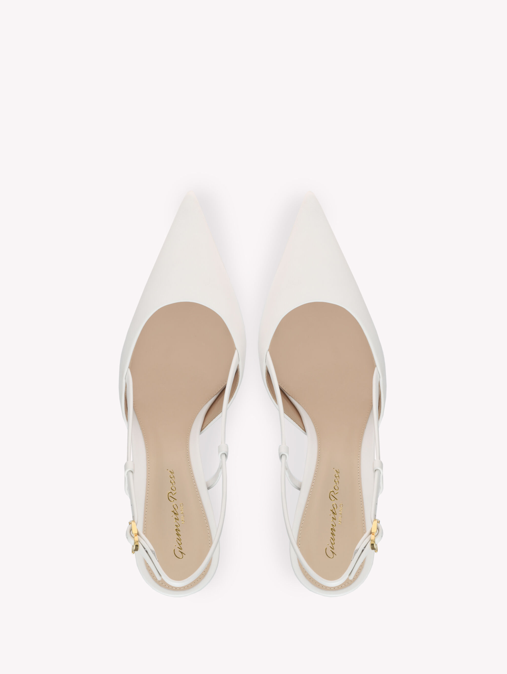 【関税込み】GIANVITO ROSSI ASCENT' SLINGBACK GIANVITO ROSSI Ascent 55 leather slingback pumps | NET-A-PORTER