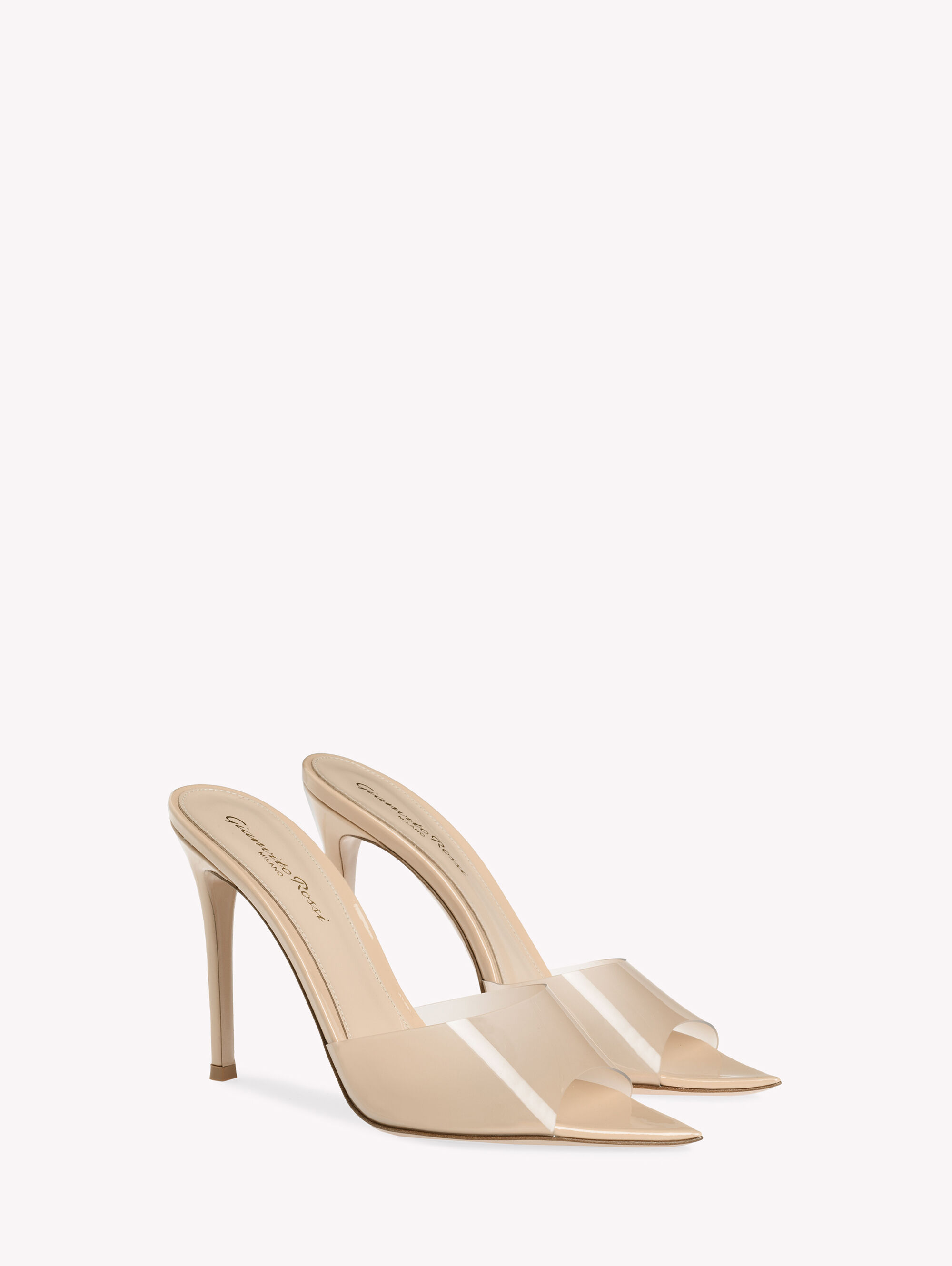 Gianvito rossi plexi mules shop