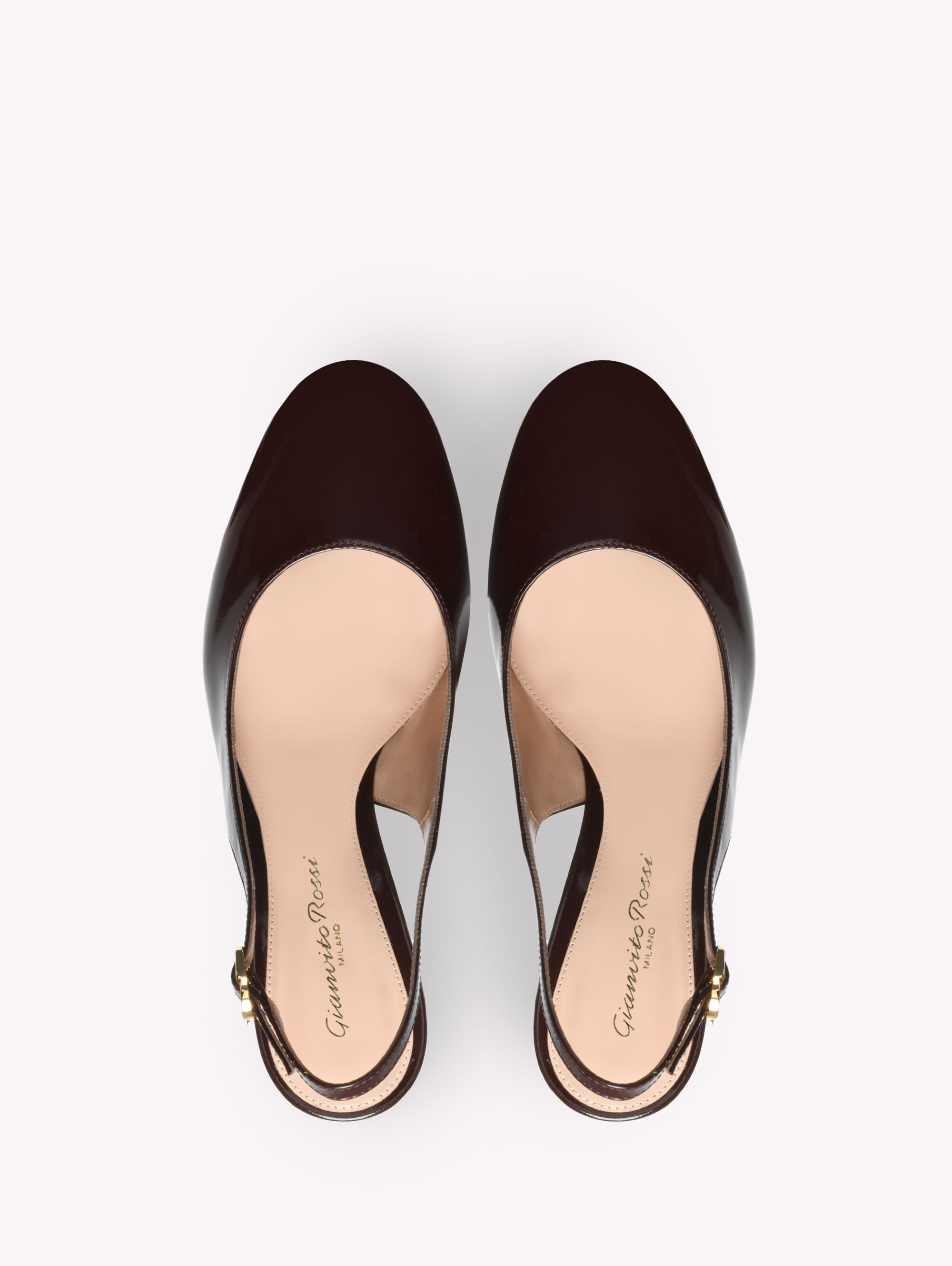 靴 BOHEMSEO SLEEK LEATHER BELTED SLINGBACK BOHEMIAN SEOUL】BOHEMSEO SLEEK LEATHER BELTED SLINGBACK