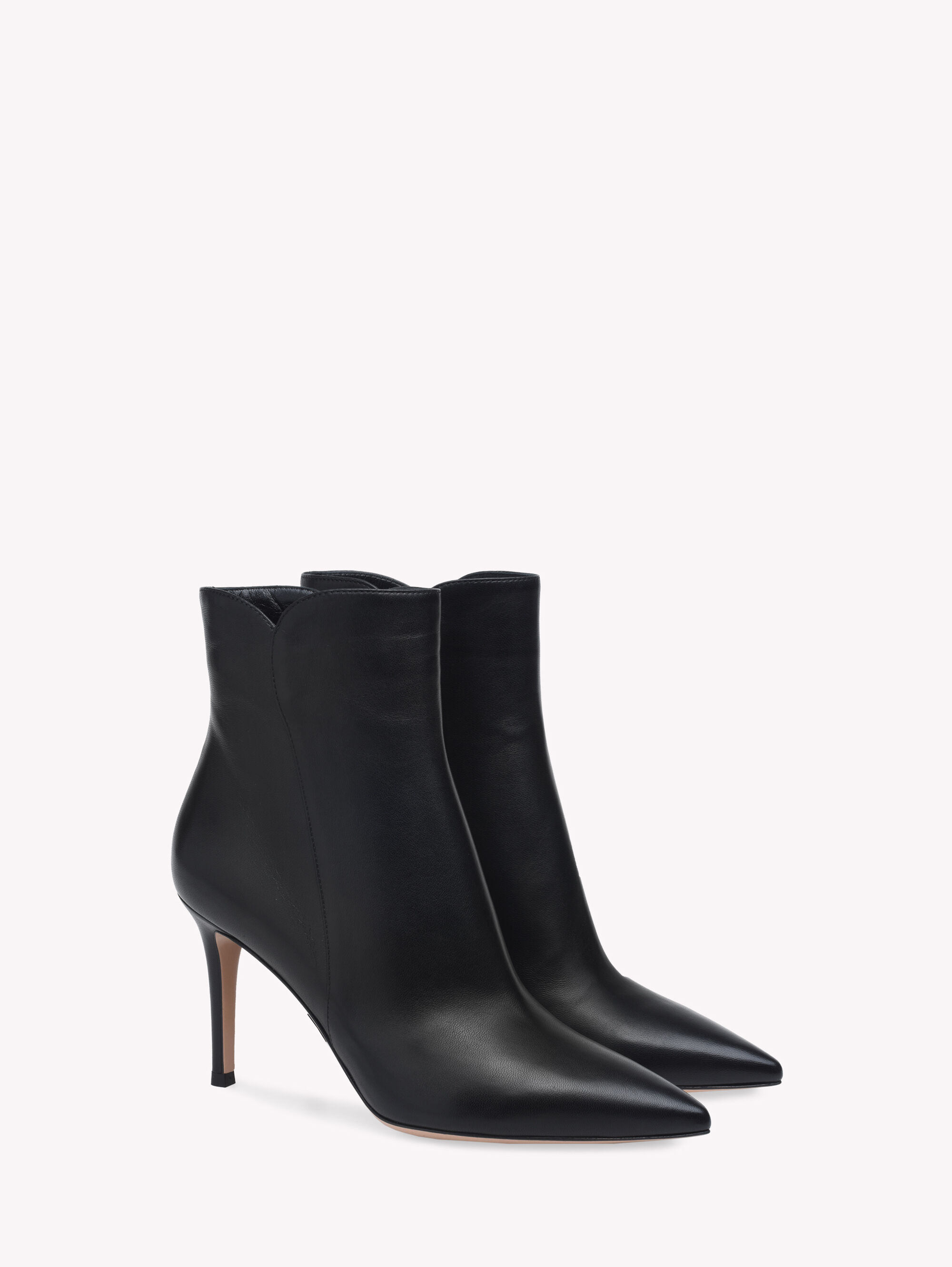 Gianvito rossi levy new arrivals 85 leather ankle boots