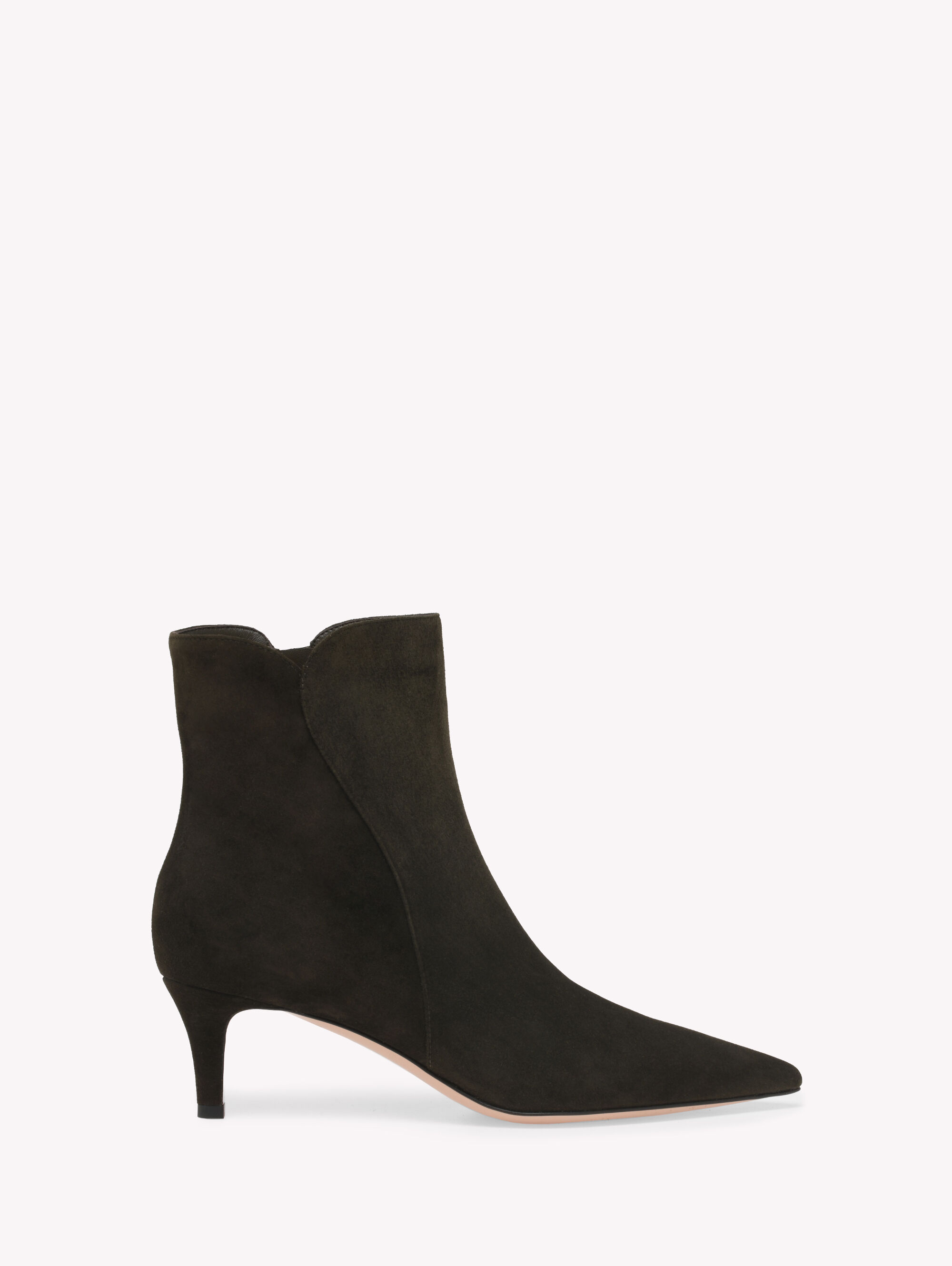 Gianvito Rossi ★グレー スエード ブーティ 38 BNIB Gianvito Rossi Glen Knee High Boots Grey Suede Size 38
