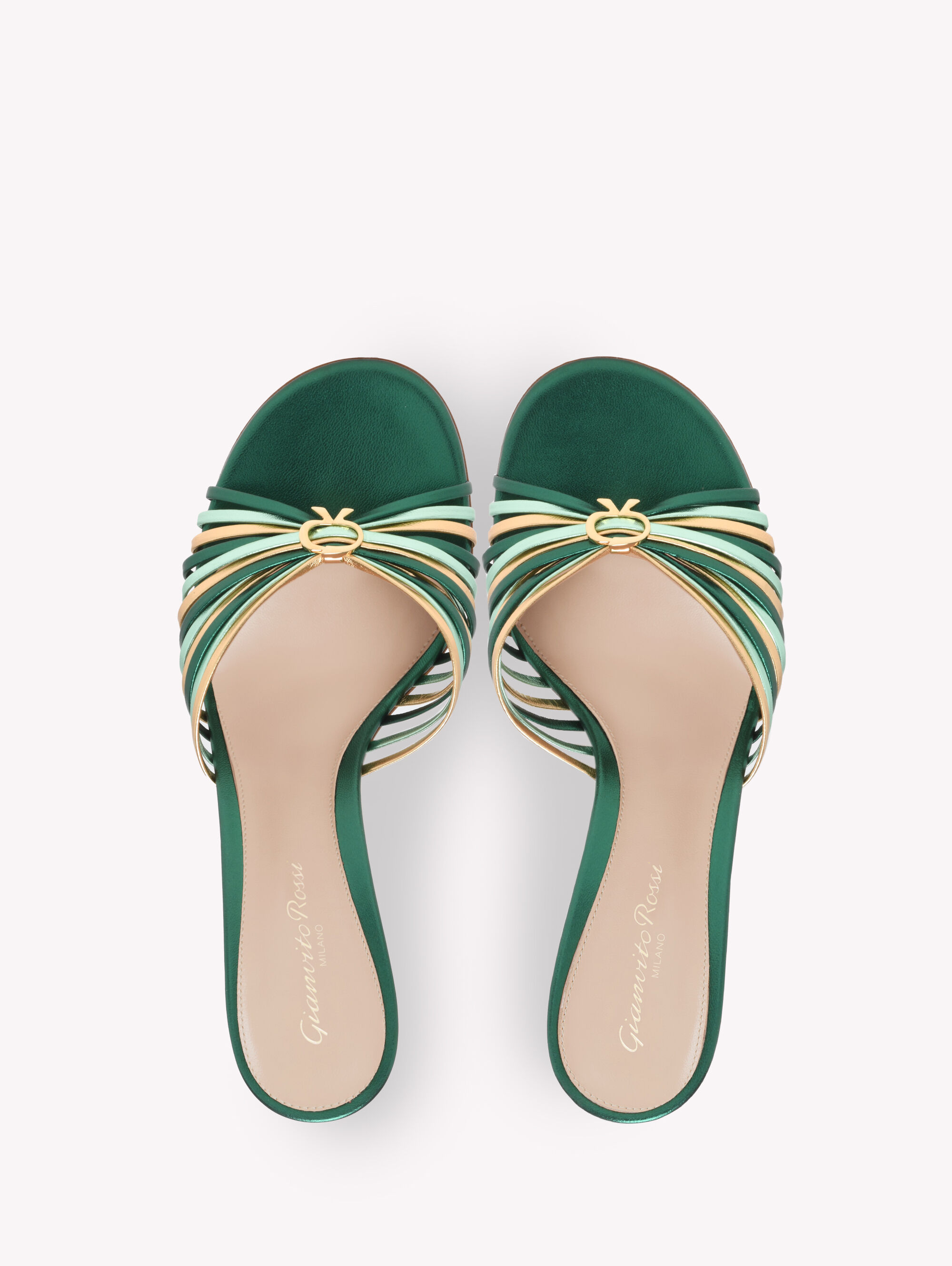 サンダル・ミュール Gianvito Rossi Pink leather Vyna mules Mules VYNA | Gianvito Rossi