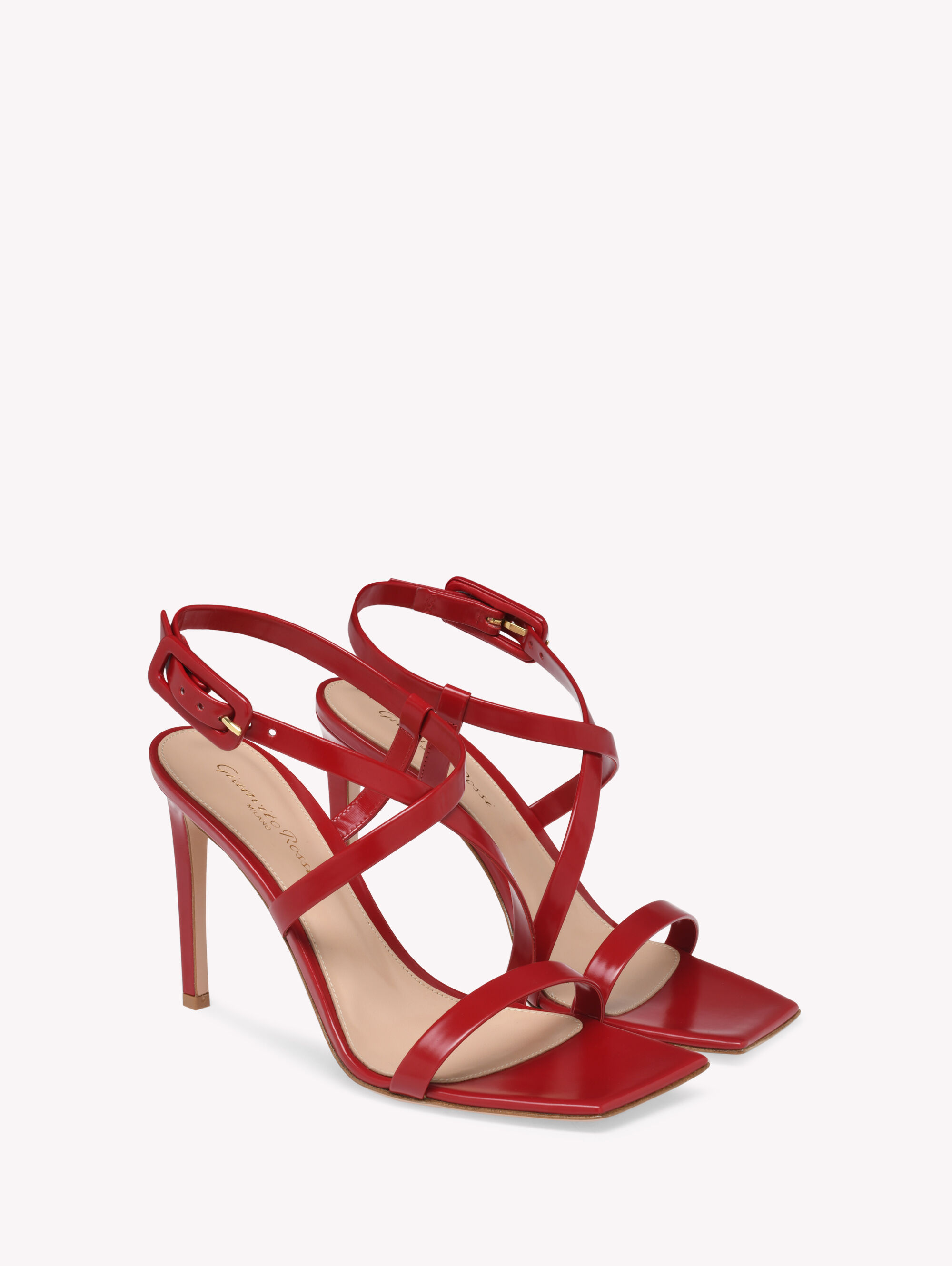 Sandal heels red deals