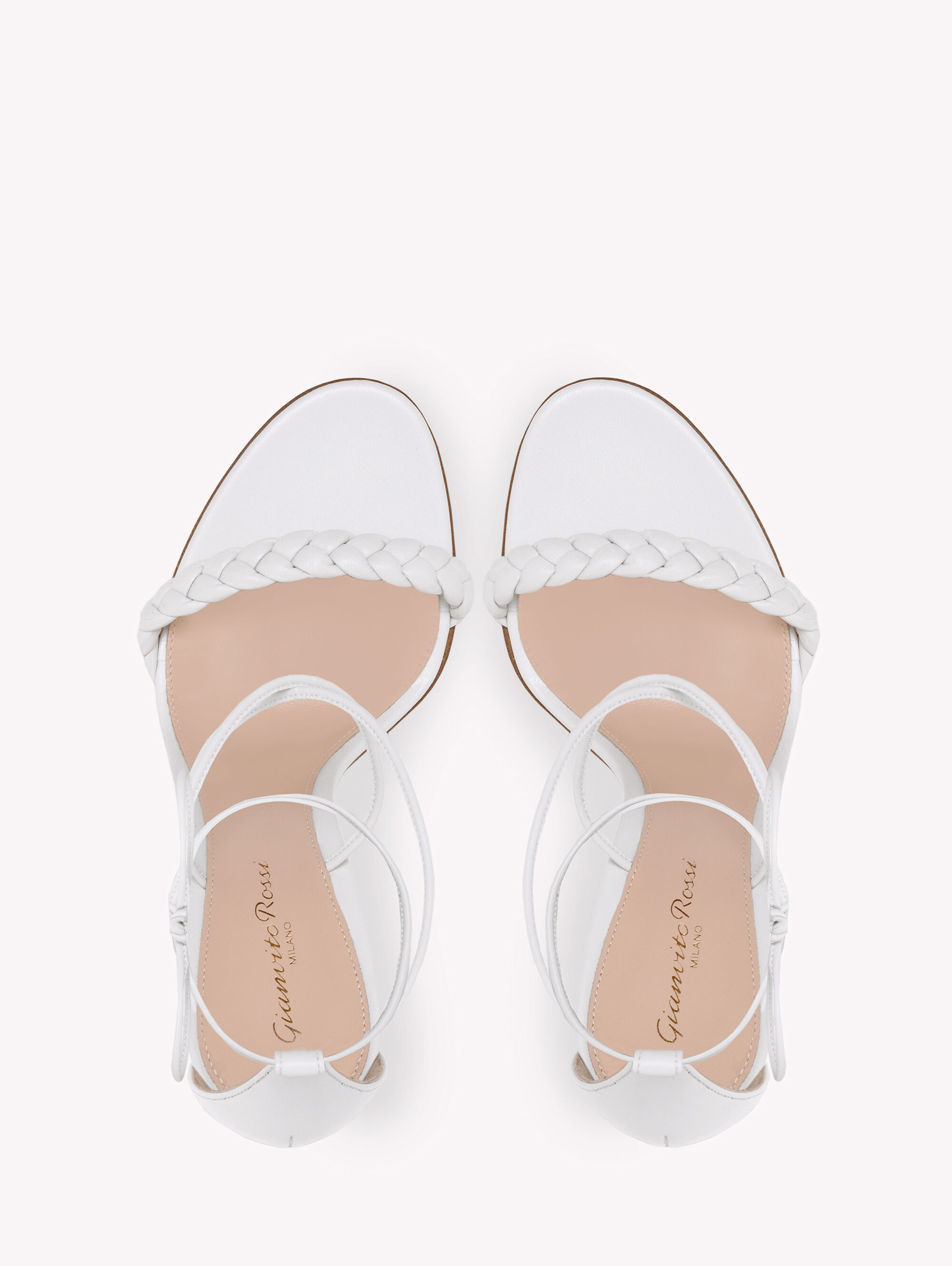 Gianvito rossi white sandals outlet