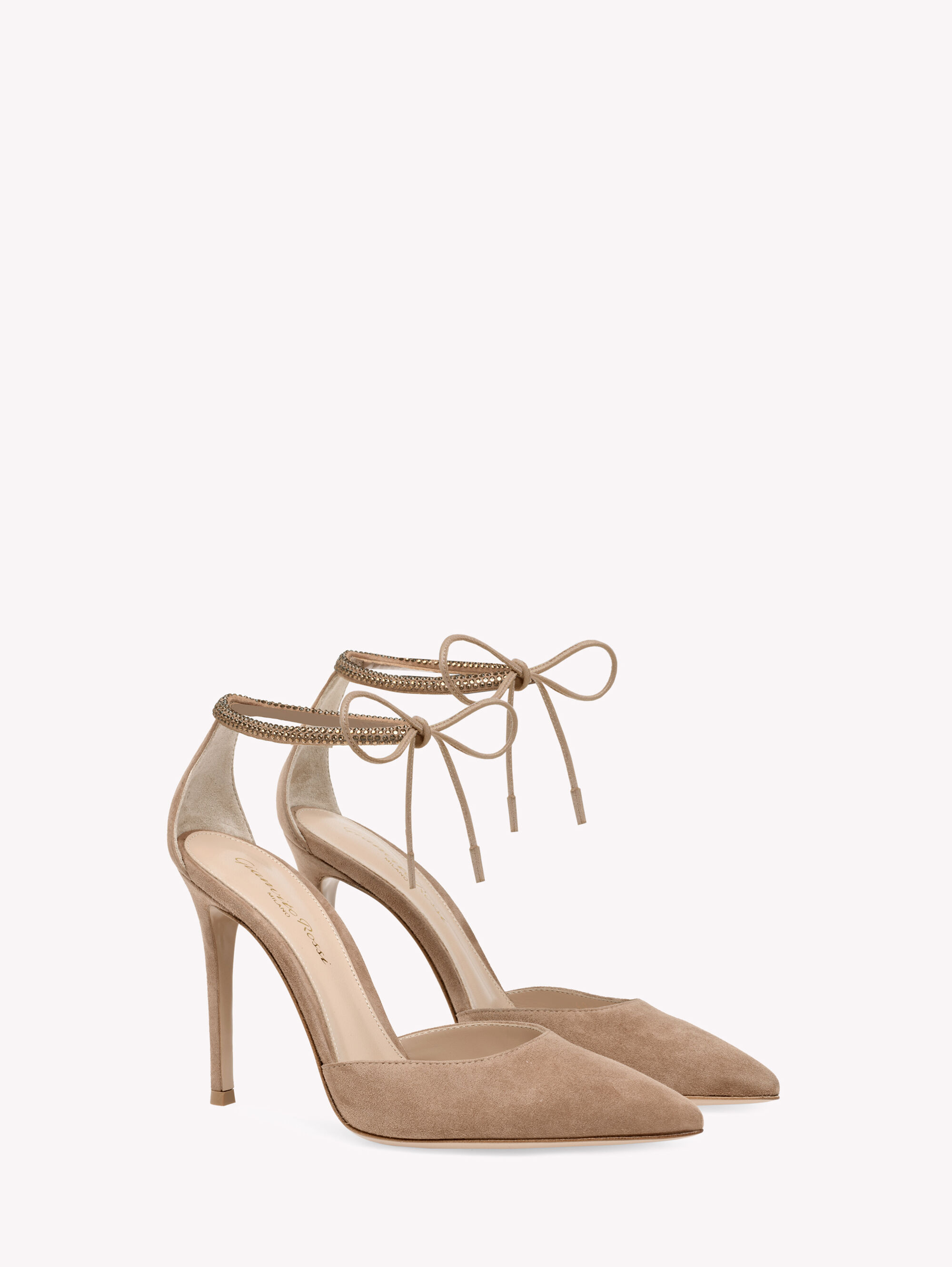 直営店【GIANVITO ROSSI】MONTECARLO リボン 105mm サンダル Gianvito Rossi 105mm Montecarlo Sandals | Silver | FARFETCH JO