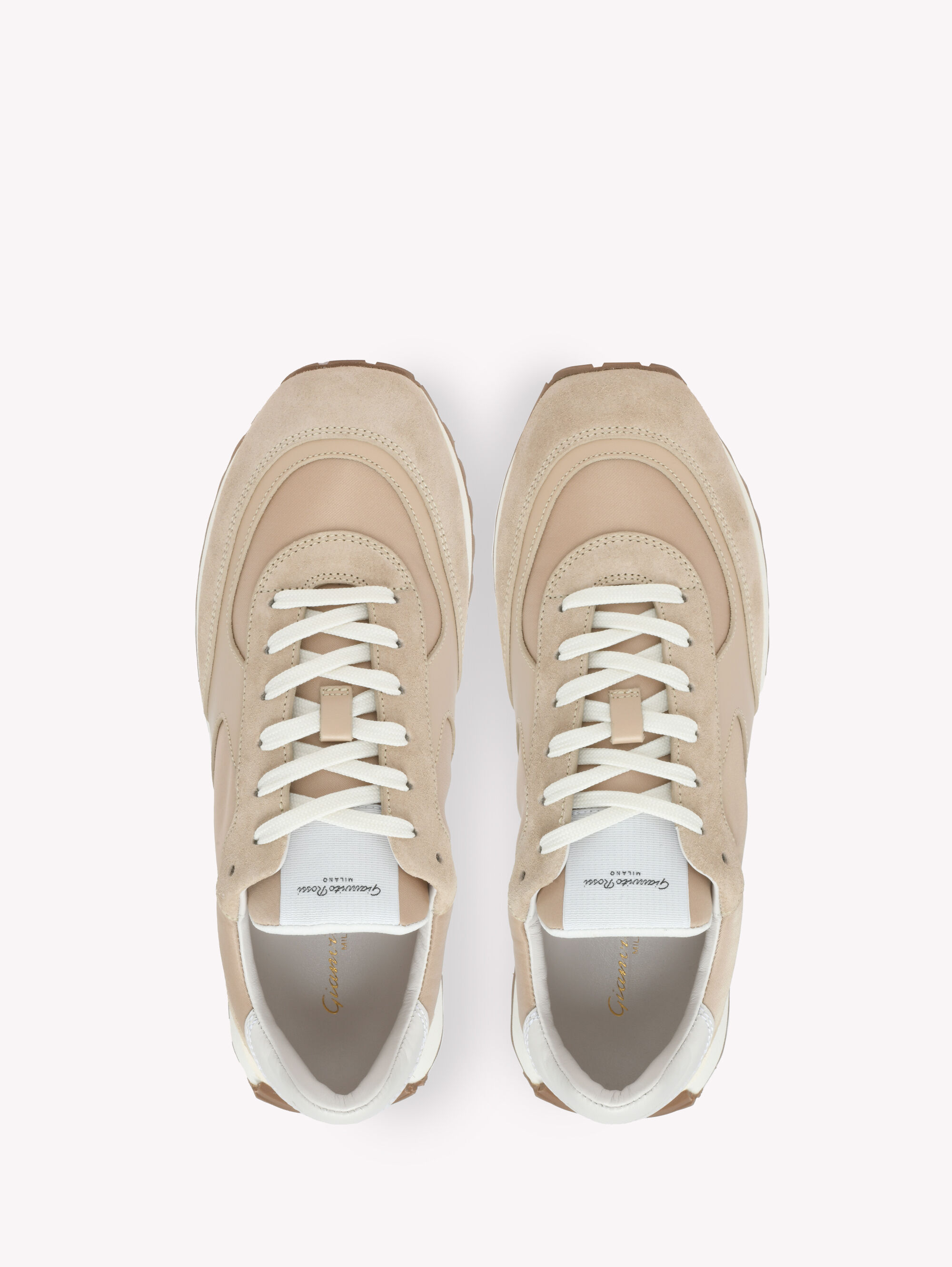 Gianvito Rossi ベージュ スニーカー grs20285.jpg
