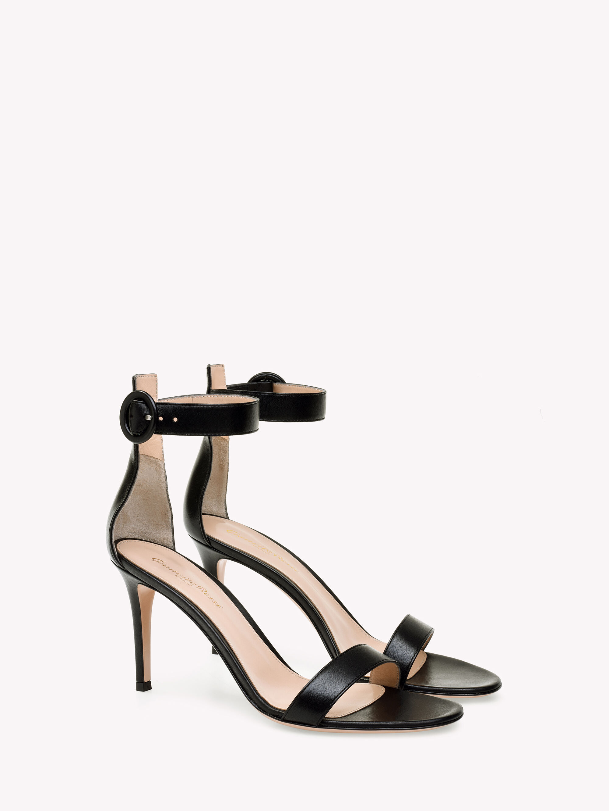 【関税込み】GIANVITO ROSSI PORTOFINO' SANDALS Portofino 85 leather sandals in beige - Gianvito Rossi