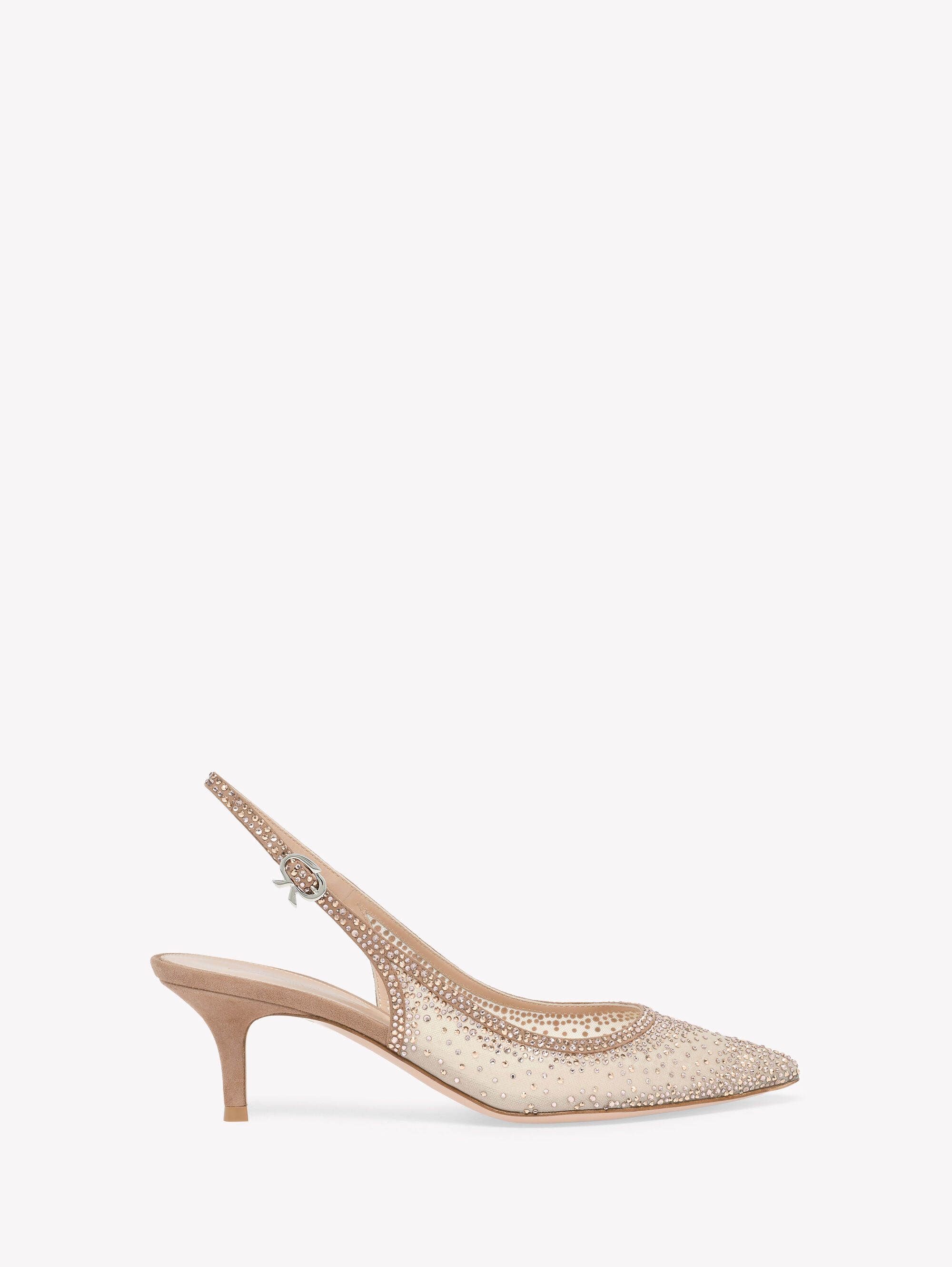 極美品 Gianvito Rossi ハイヒール メッシュ クリスタル ウェディングシューズ セレクション | Gianvito Rossi