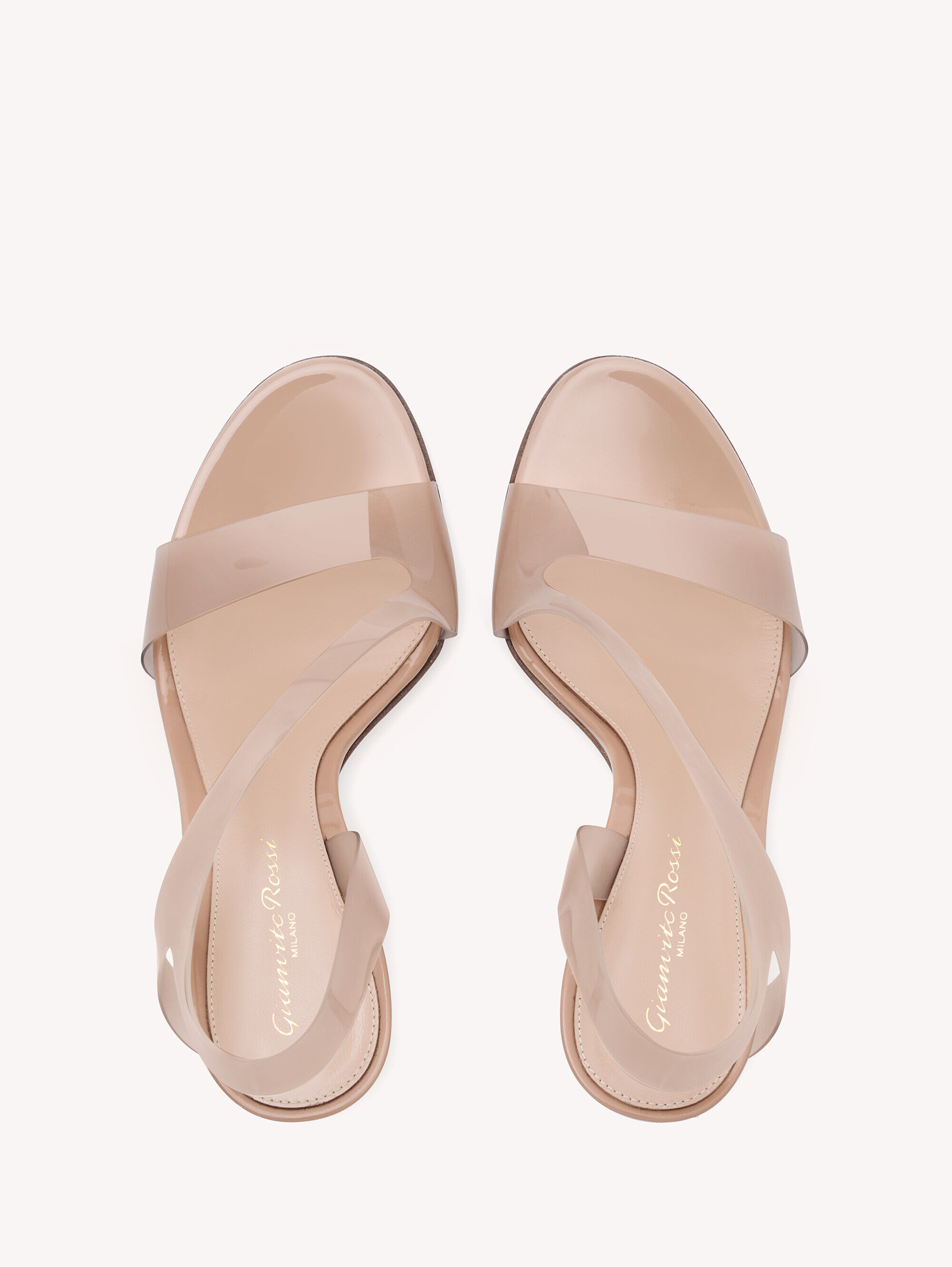 Gianvito Rossi ベージュアンクルストラップサンダル 36 Sandals and Mules METROPOLIS NEUTRALS | Gianvito Rossi