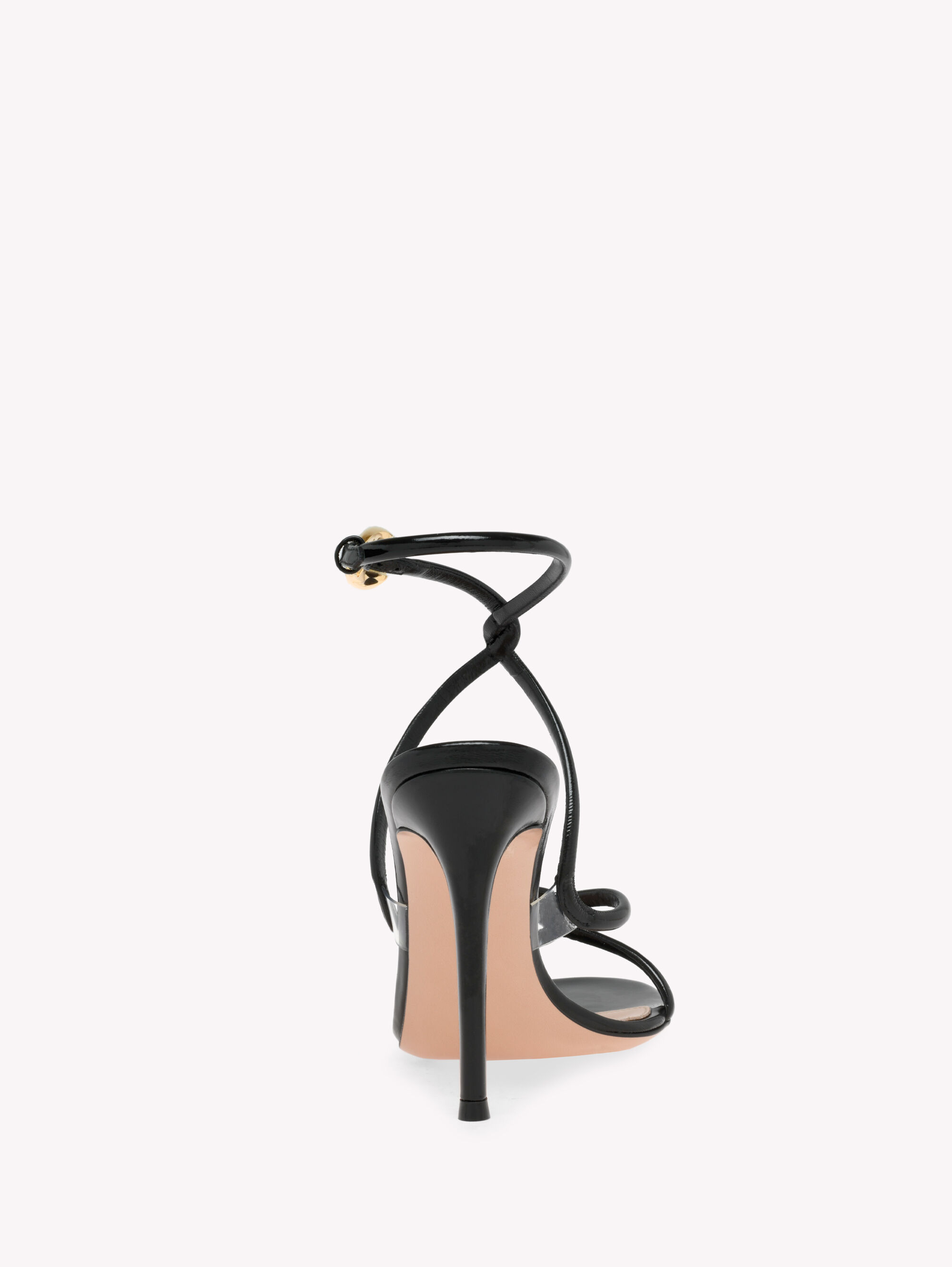 サンダル・ミュール GIANVITO ROSSI BLACK MAMBA THONG SANDALS IN PATENT LEATHER GIANVITO ROSSI Black Mamba patent-leather sandals | NET-A-PORTER
