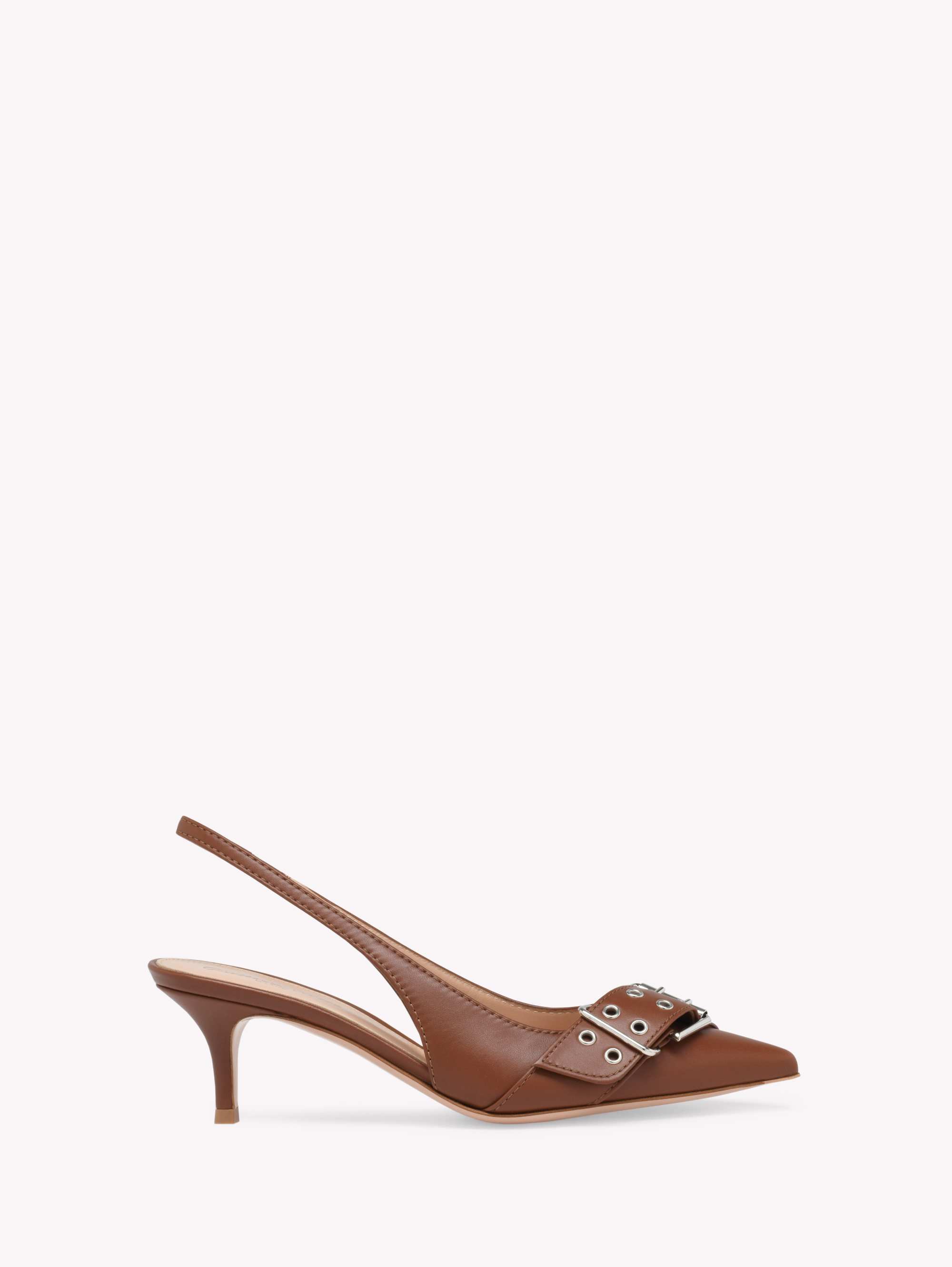 Gianvito Rossi Leith Pumps In Brown