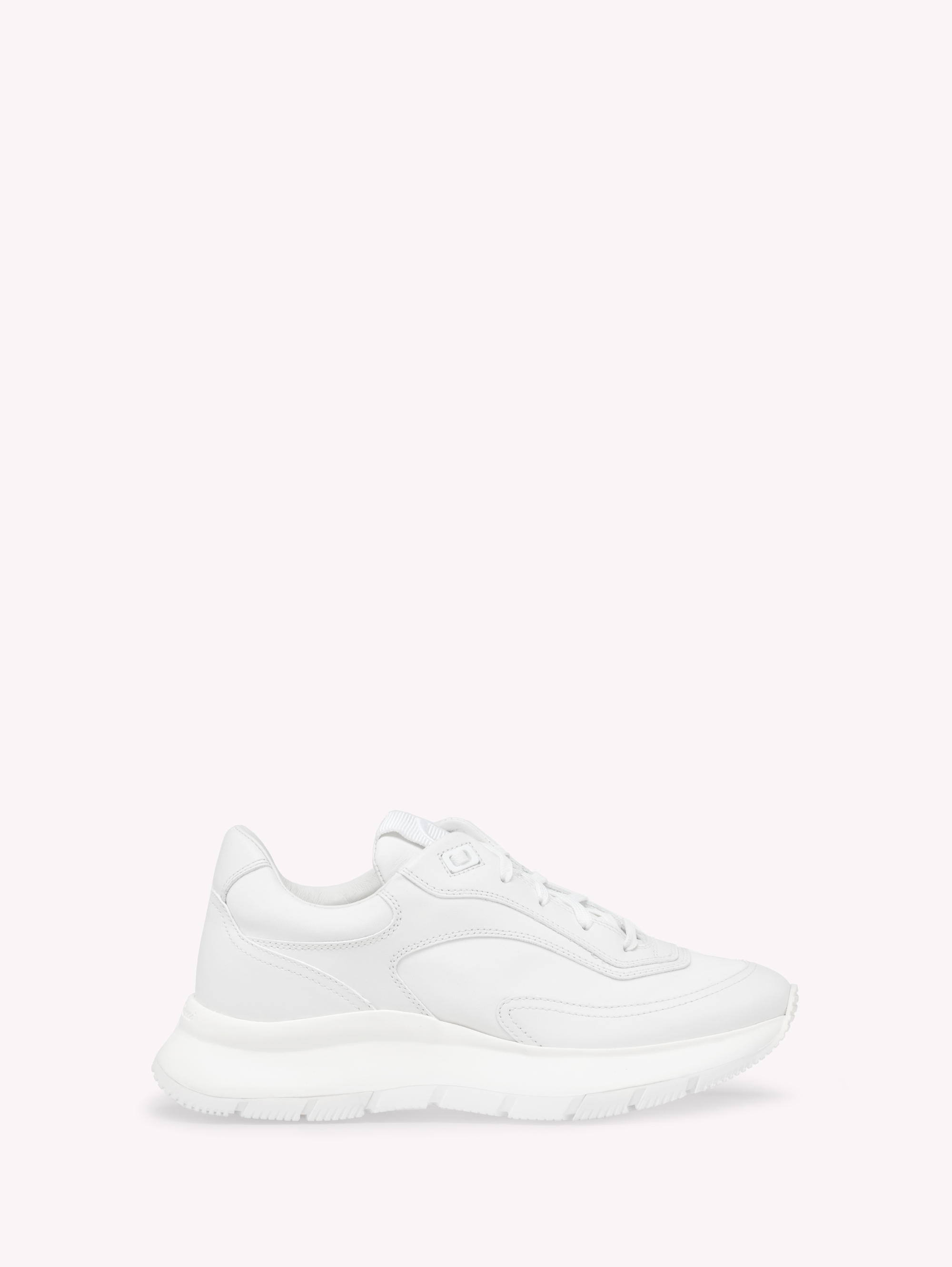 Gianvito Rossi 24 Lace-up Sneakers In White