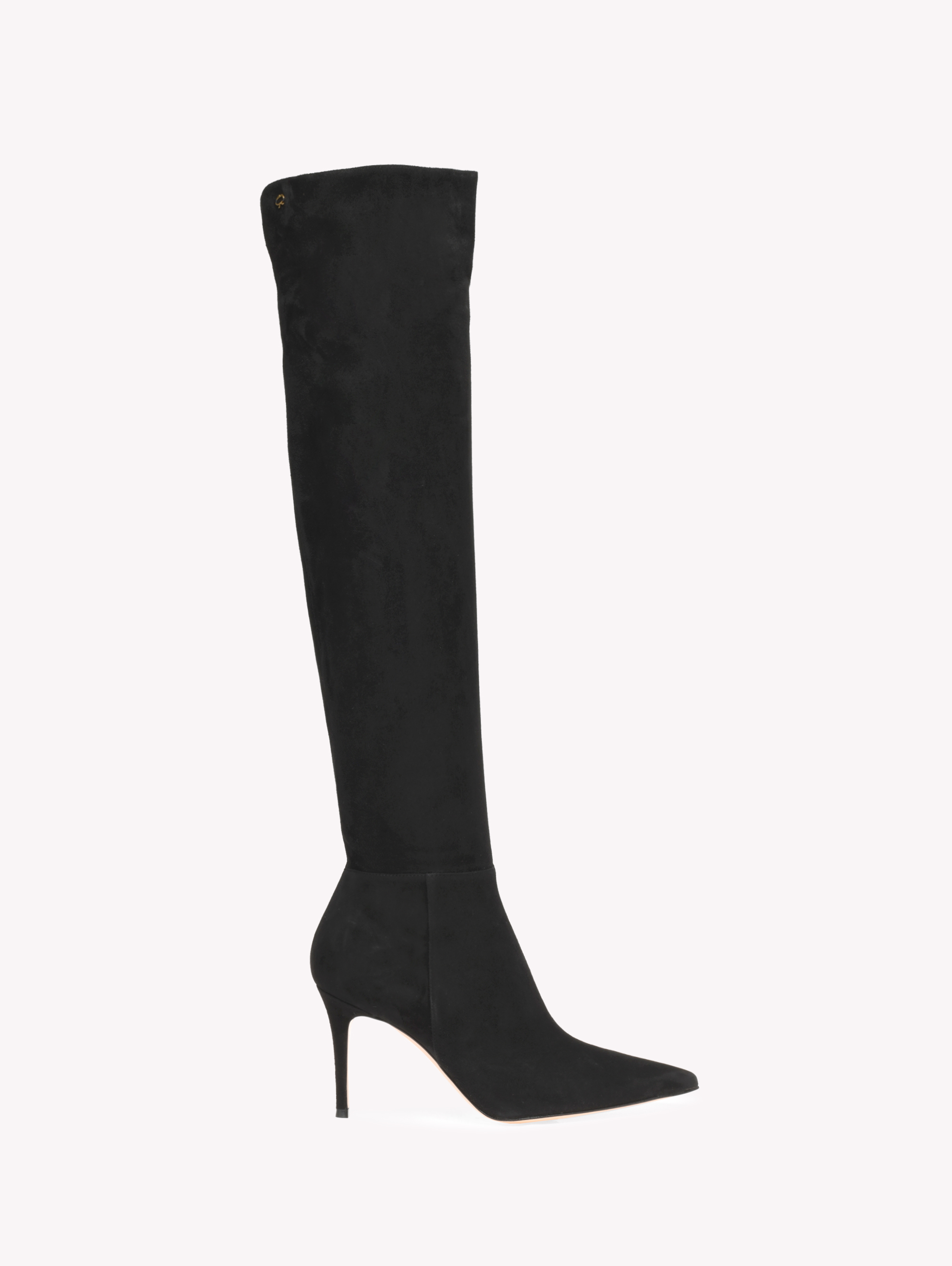 Shop Gianvito Rossi Jules In Black Suede