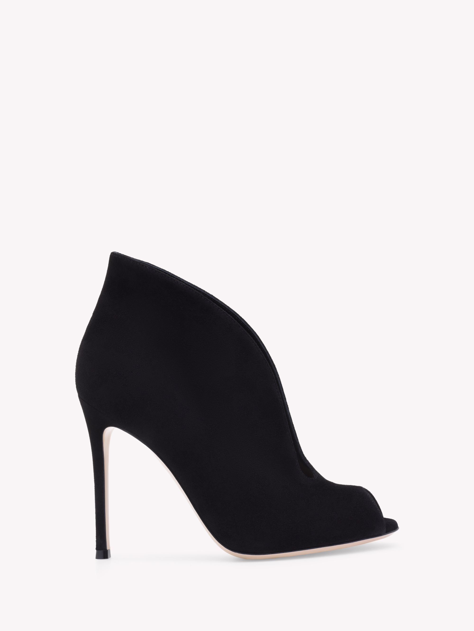 Shop Gianvito Rossi Vamp In Black Suede