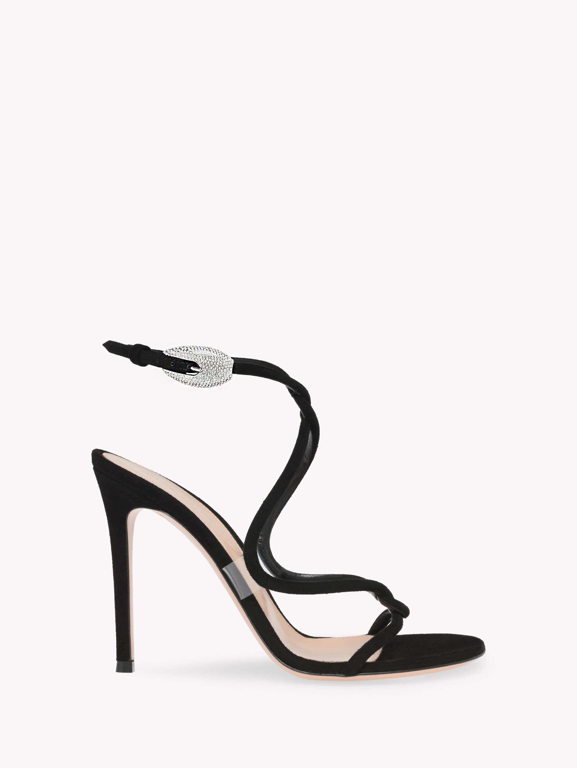 Sandals and Mules MAMBA CRYSTAL BLACK | Gianvito Rossi