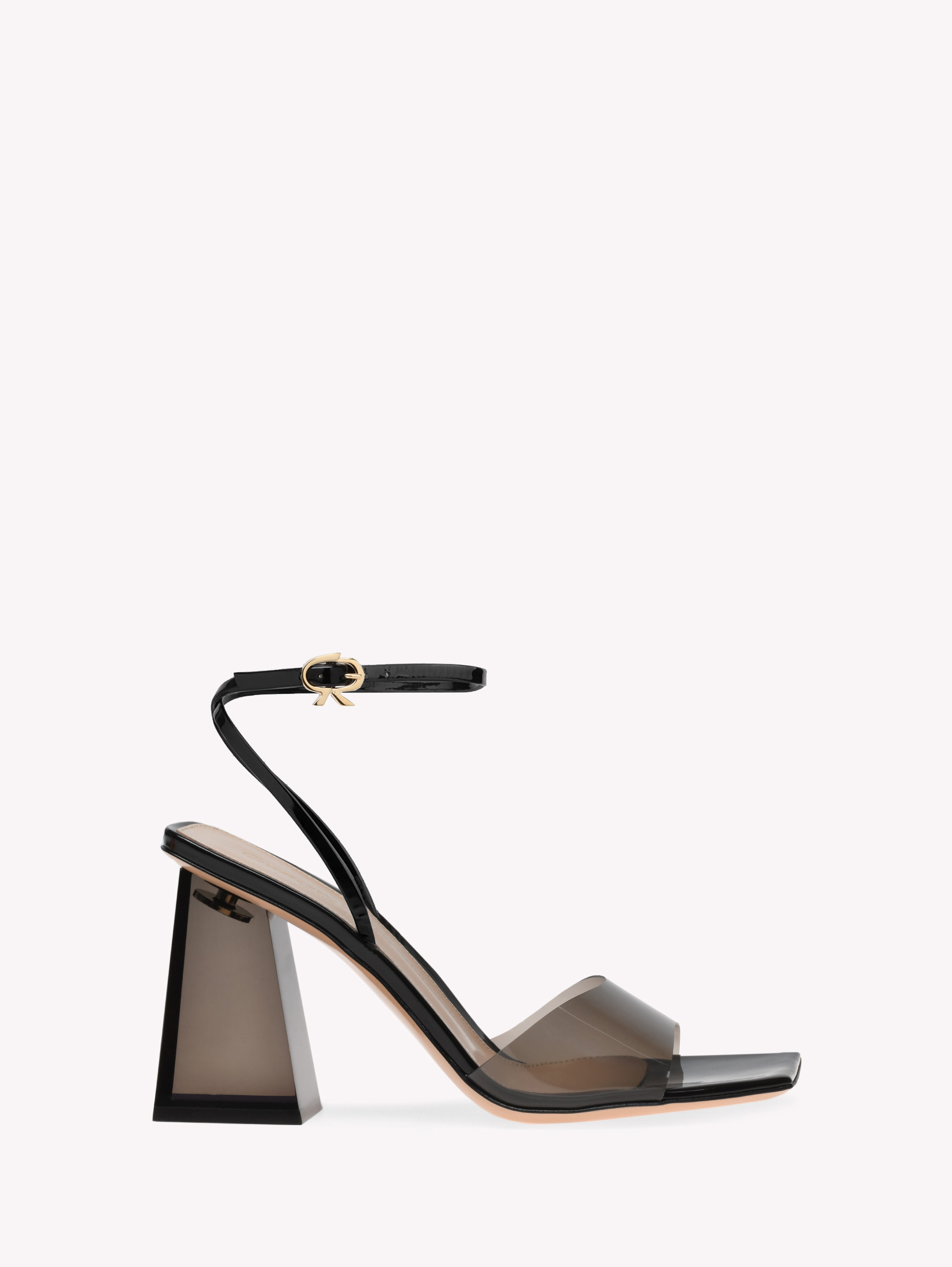 Shop Gianvito Rossi Cosmic Sandal 85 In Black