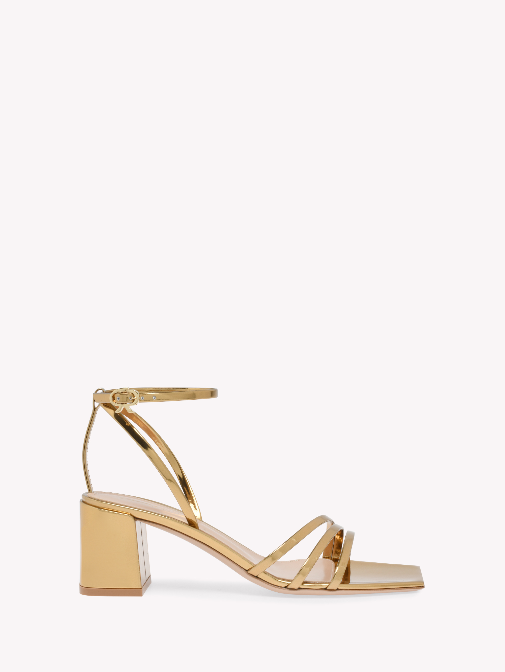 Shop Gianvito Rossi Brielle In Gold