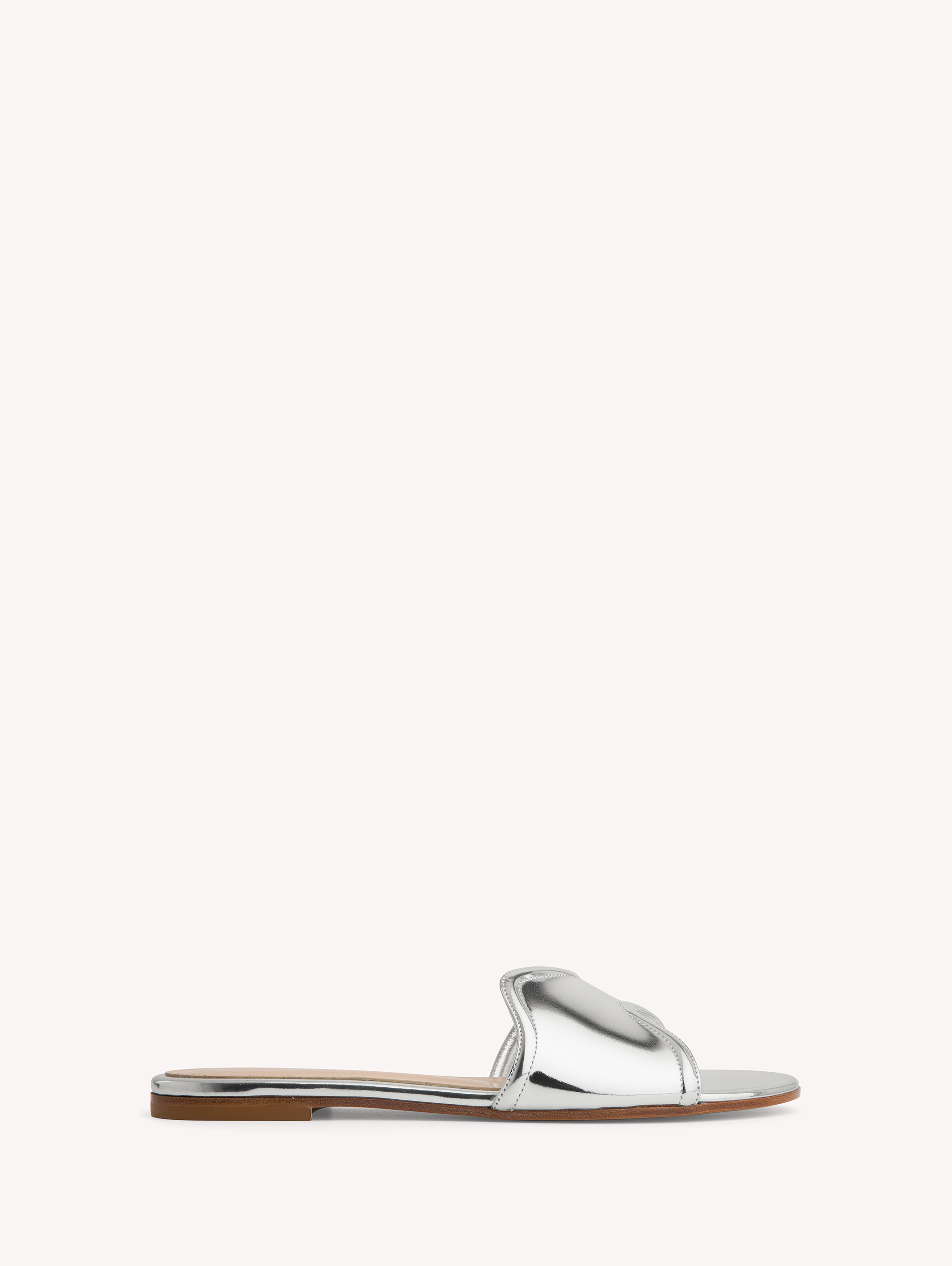 Shop Gianvito Rossi Lucrezia Mule 05 In Silver