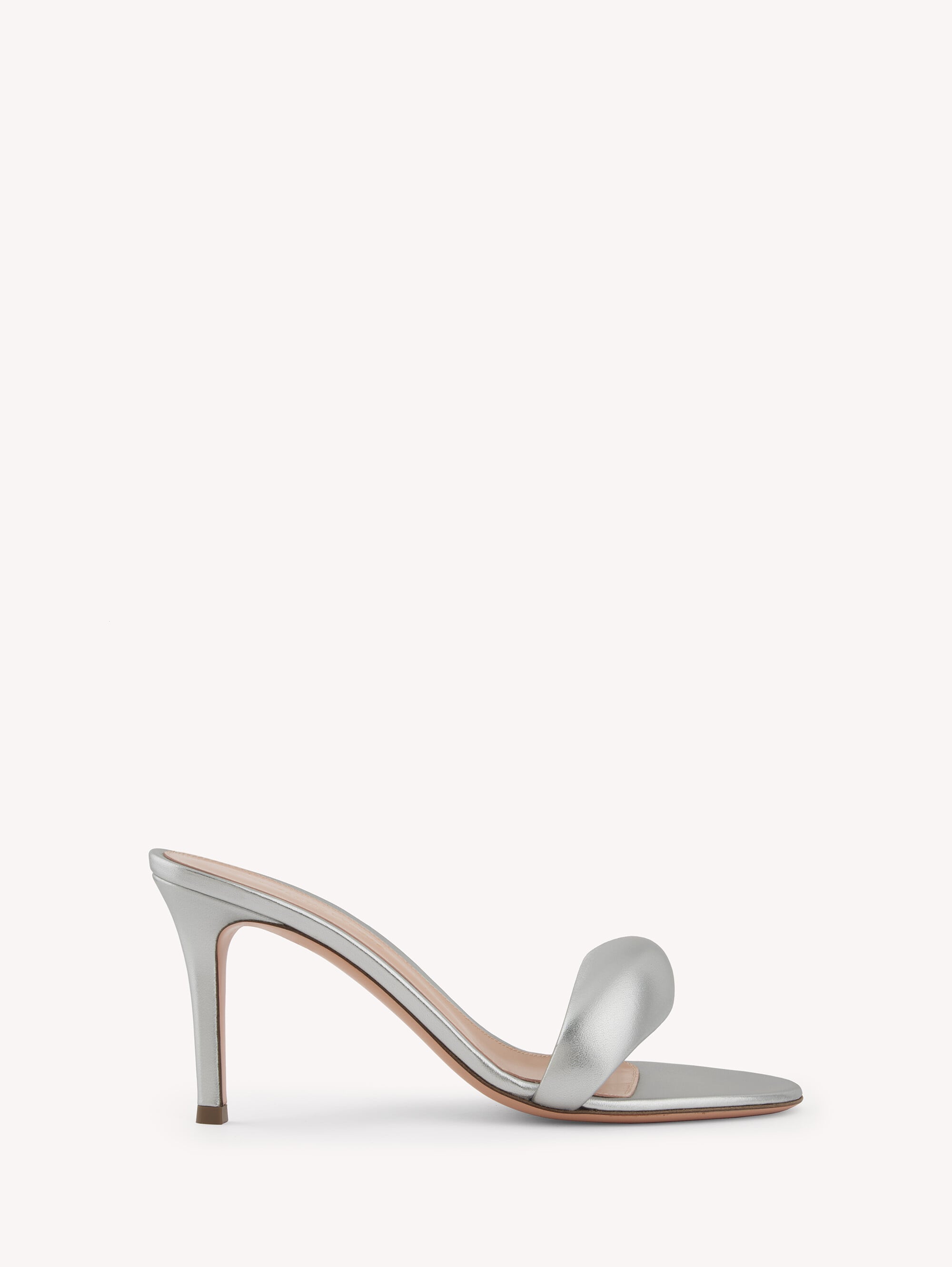 Sandals and Mules BIJOUX MULE 85 SILVER | Gianvito Rossi