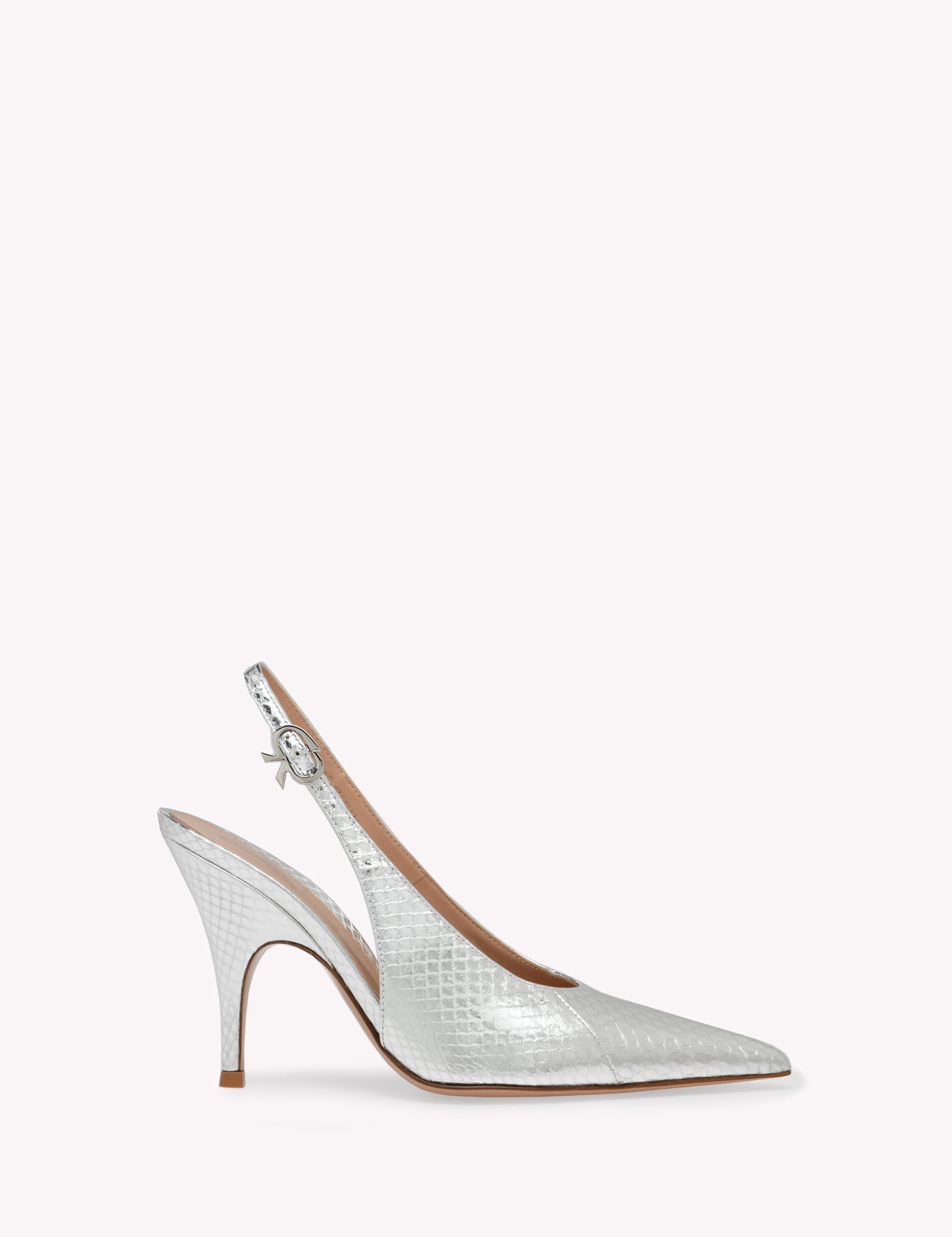 Slingback SOFIA SLING SILVER | Gianvito Rossi