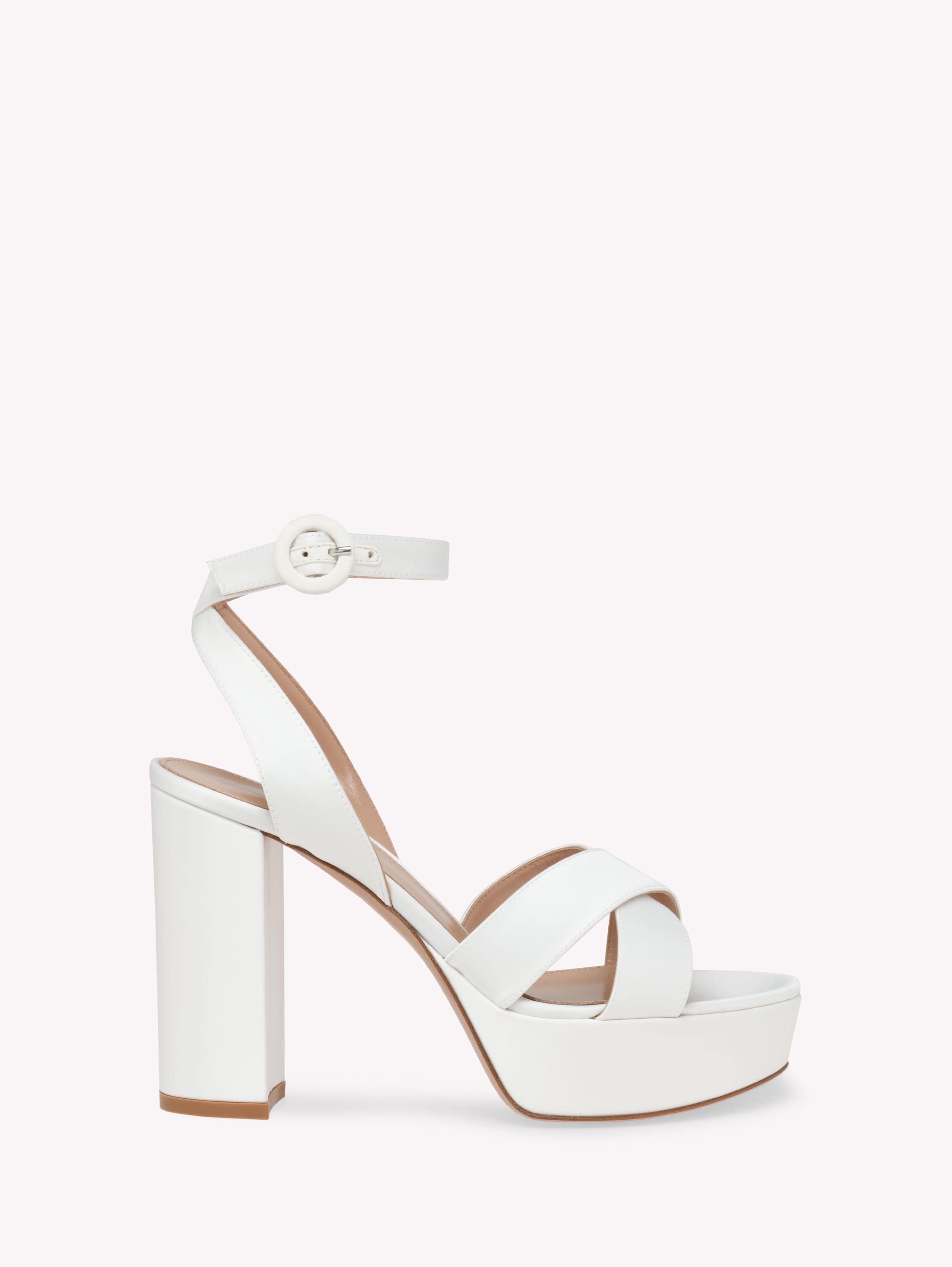 Gianvito Rossi サンダル 36 Platforms SABRINA WHITE | Gianvito Rossi