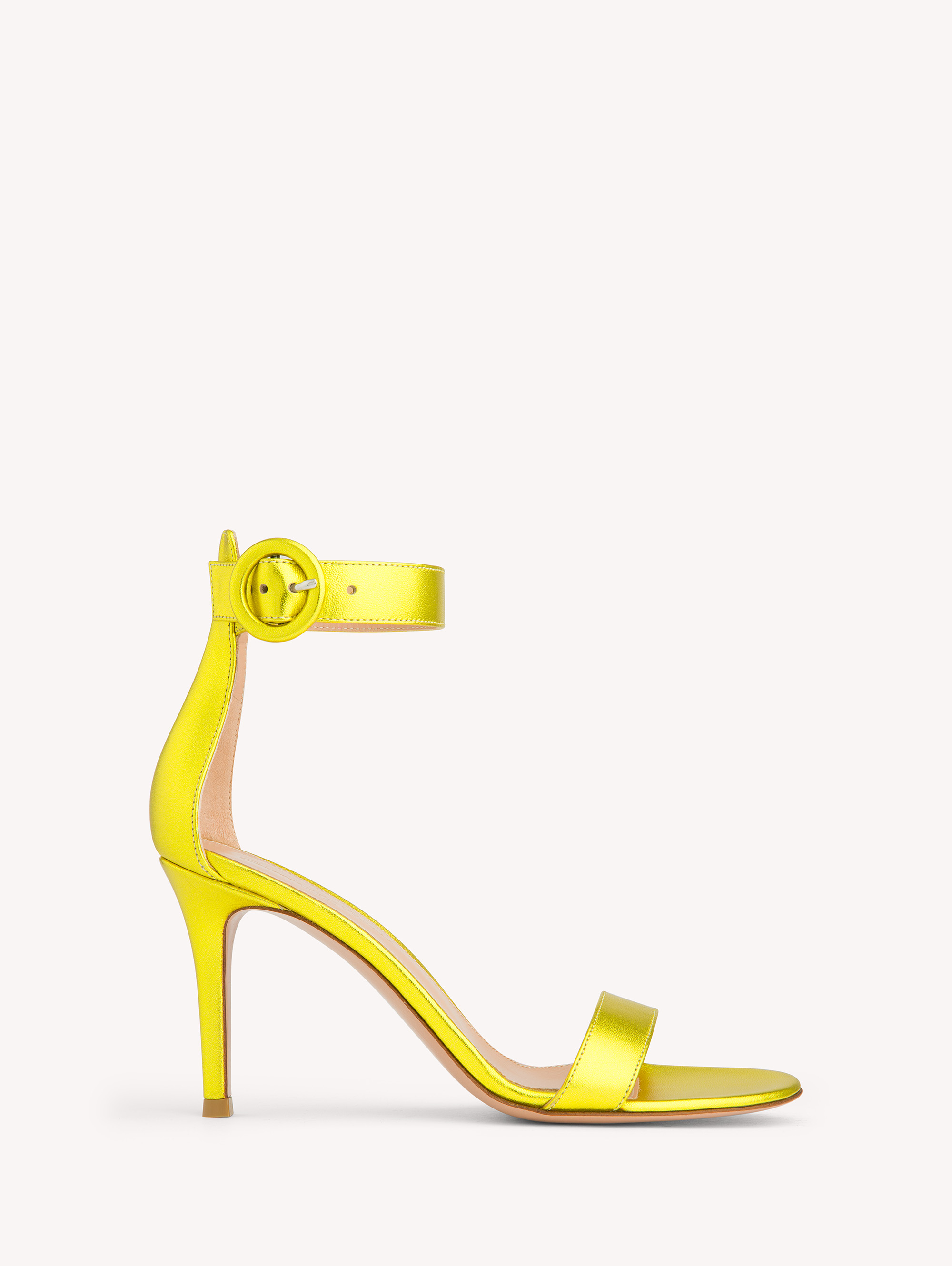 Shop Gianvito Rossi Portofino 85 In Yellow