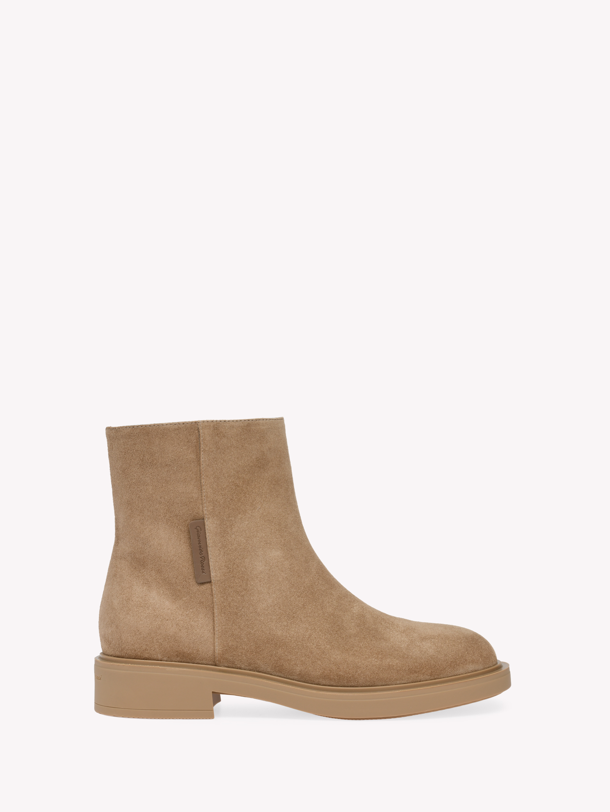 Shop Gianvito Rossi Lexington Bootie In Brown