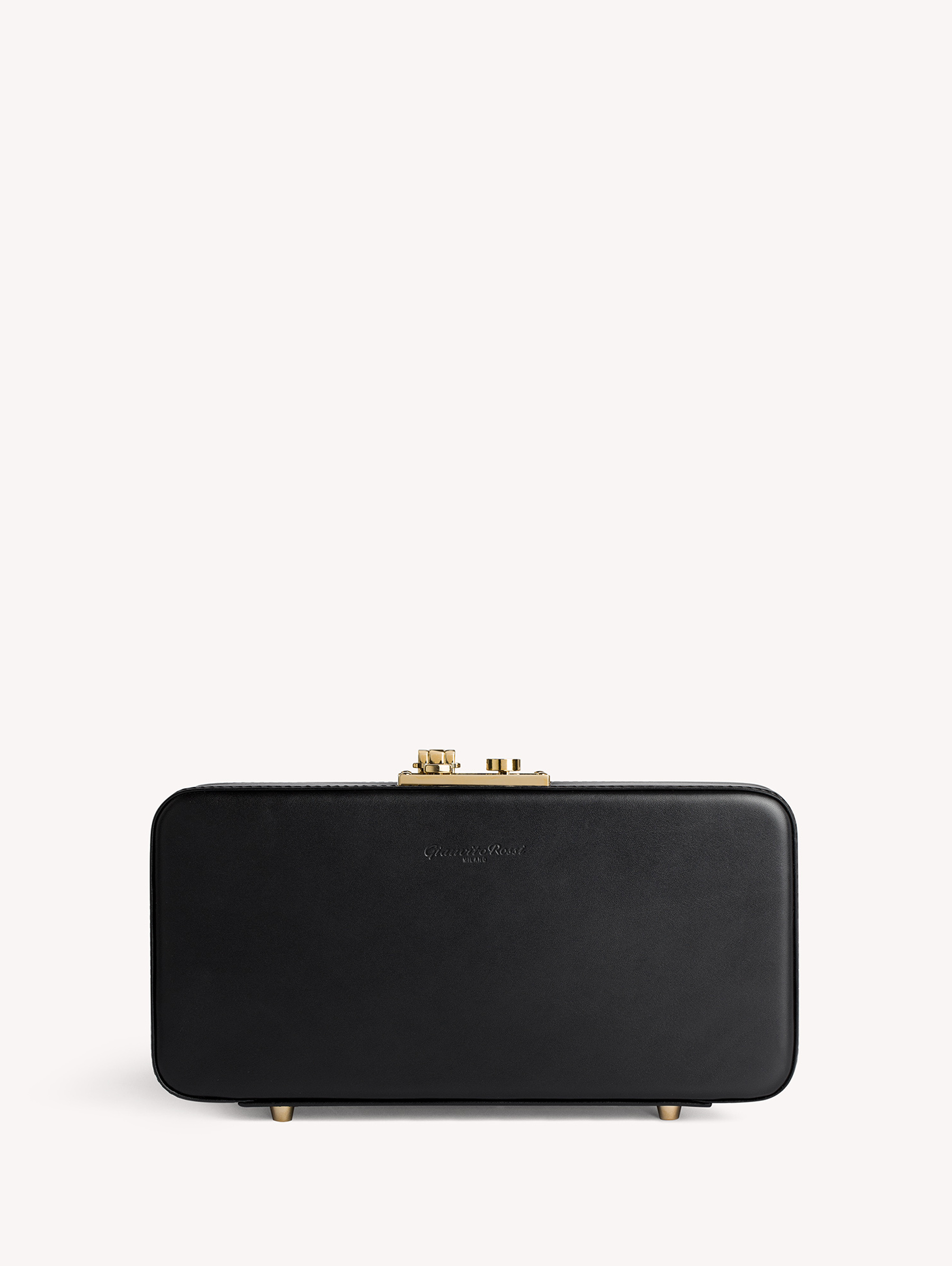 Shop Gianvito Rossi Valì Clutch In Black