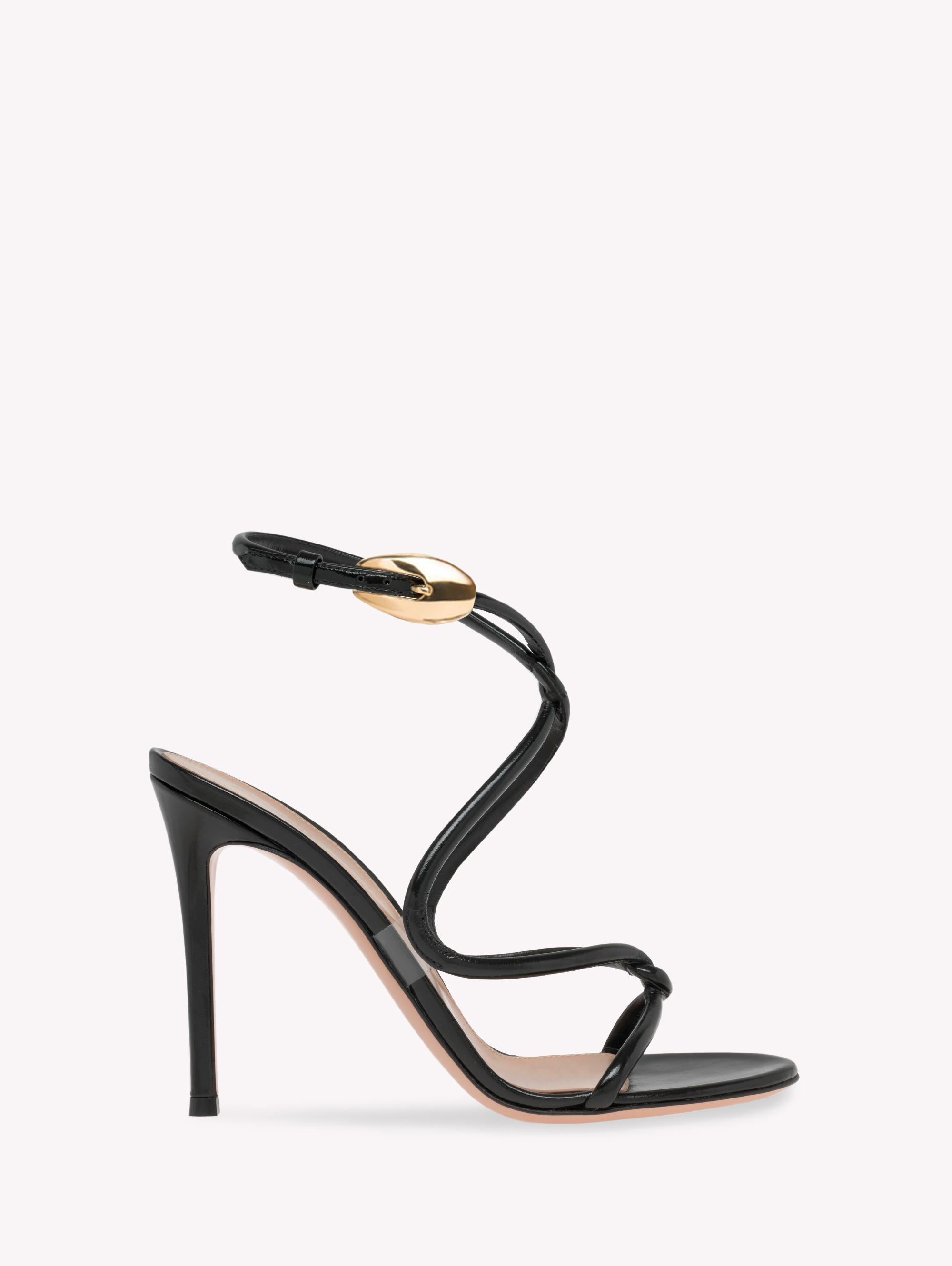 サンダル・ミュール Gianvito Rossi Black Mamba Thong Sandals In Patent Leather G32533.15RIC.NUGNETR_1.jpg