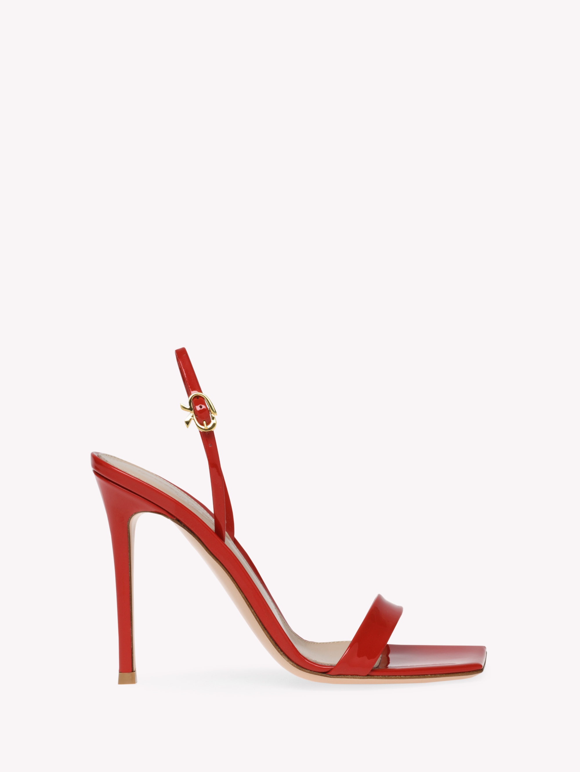 Shop Gianvito Rossi Ribbon Stiletto In Red