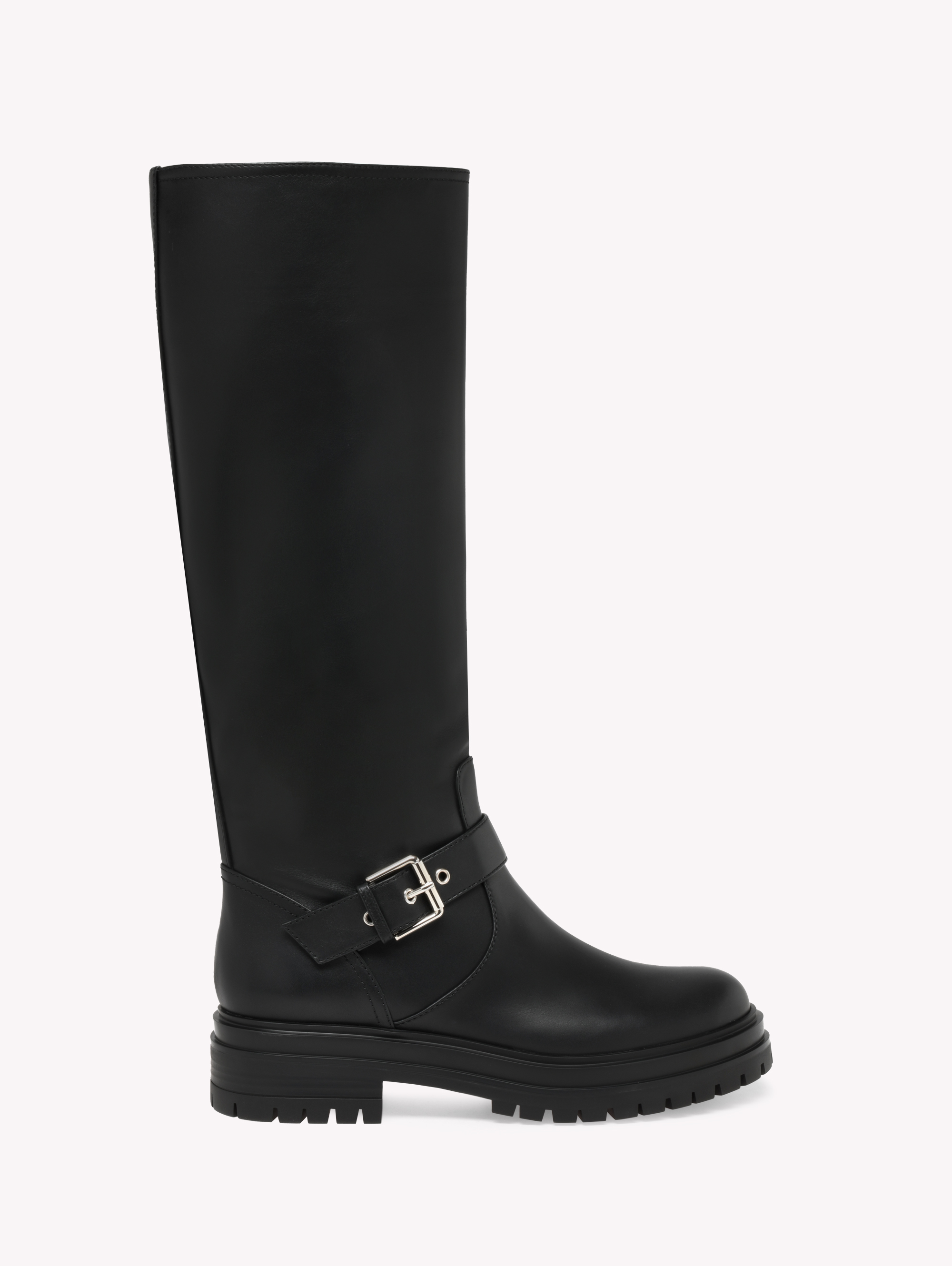 ショートブーツ・ブーティ Gianvito Rossi Black Leather Thiago Ankle Boots Thiago leather ankle boots in black - Gianvito Rossi | Mytheresa