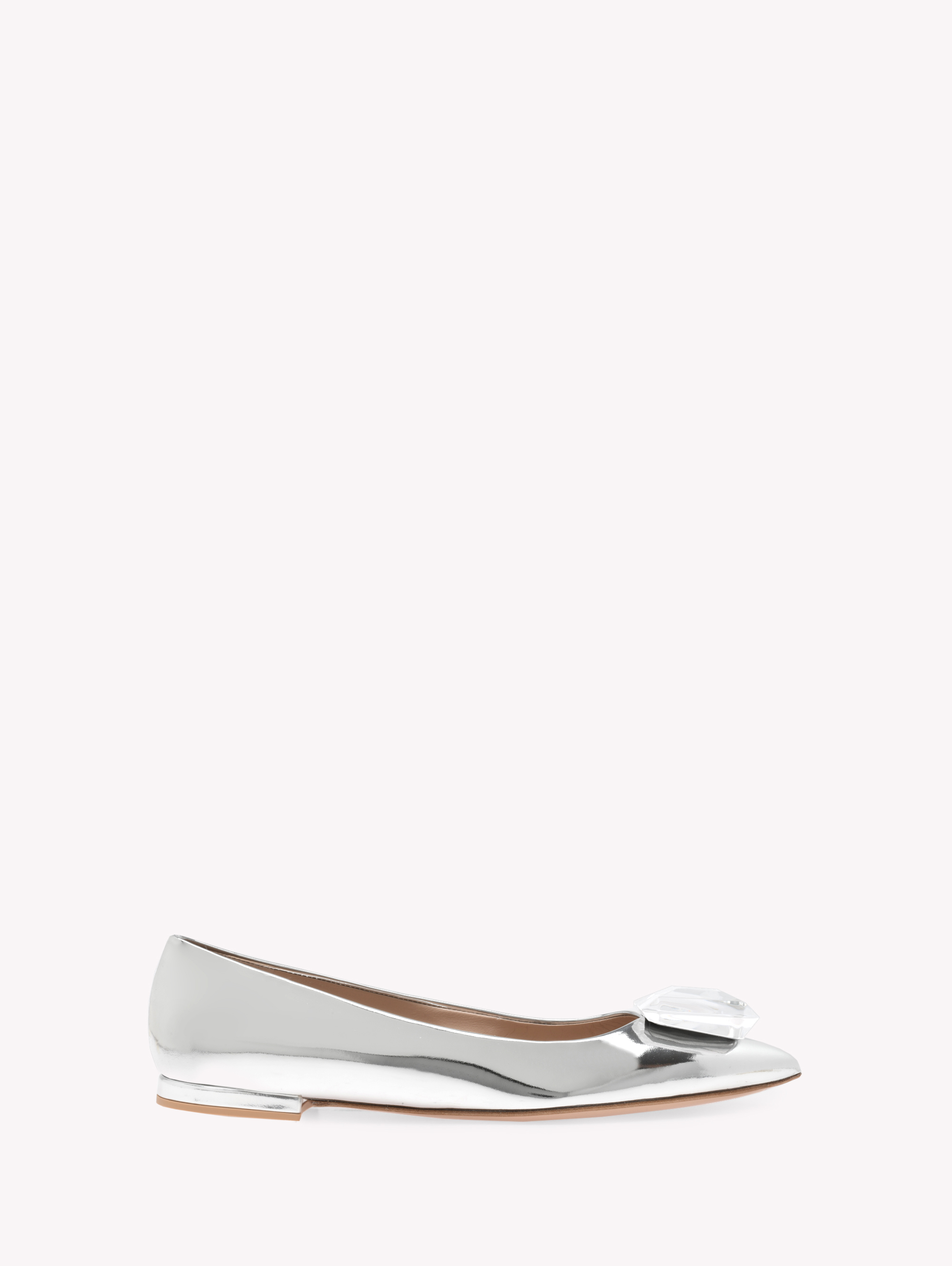 モカシン＆バレエシューズ JAIPUR 05 シルバー | Gianvito Rossi
