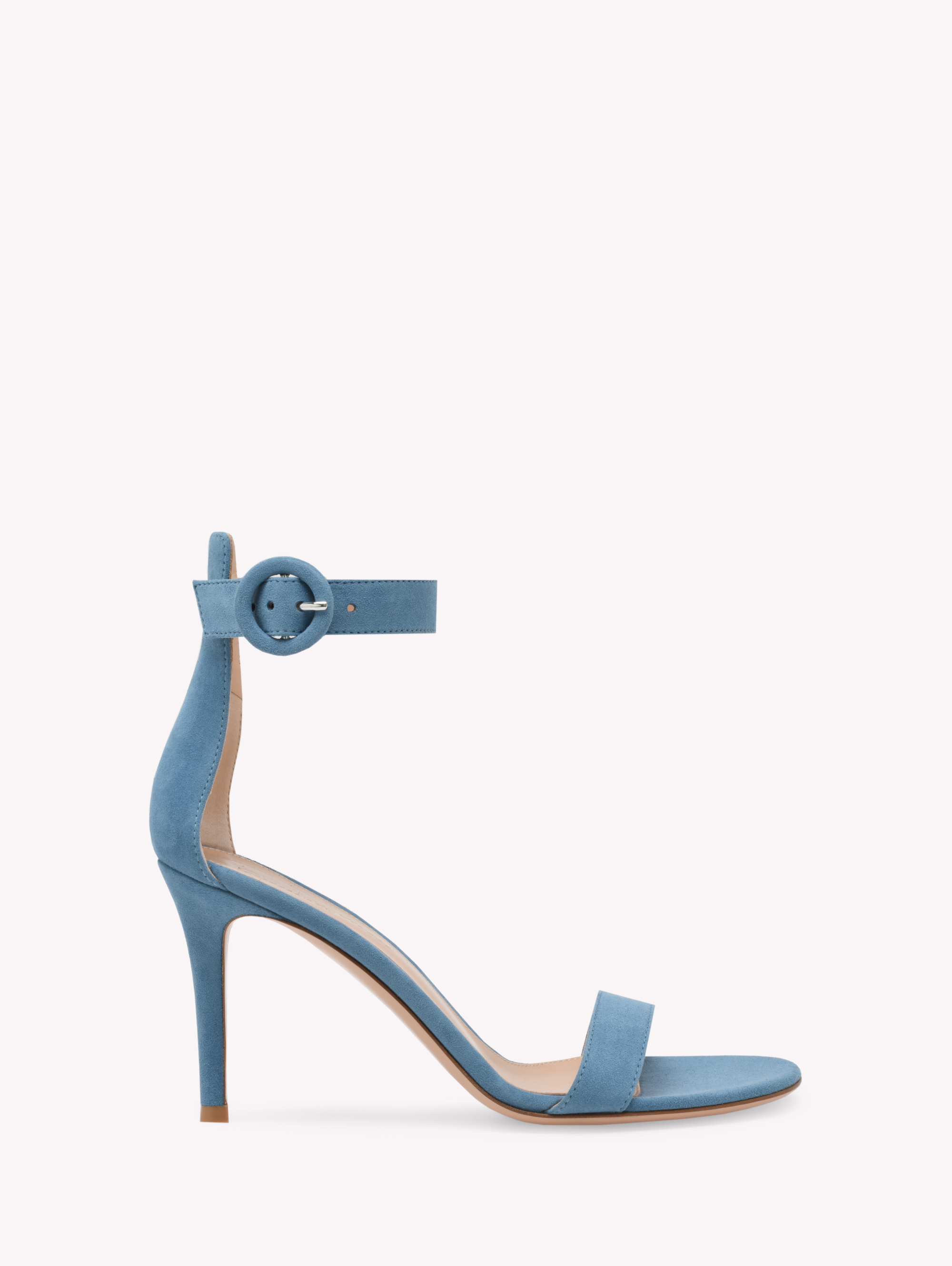 Gianvito Rossi Portofino High Heel Sandals Female Blue In Blue