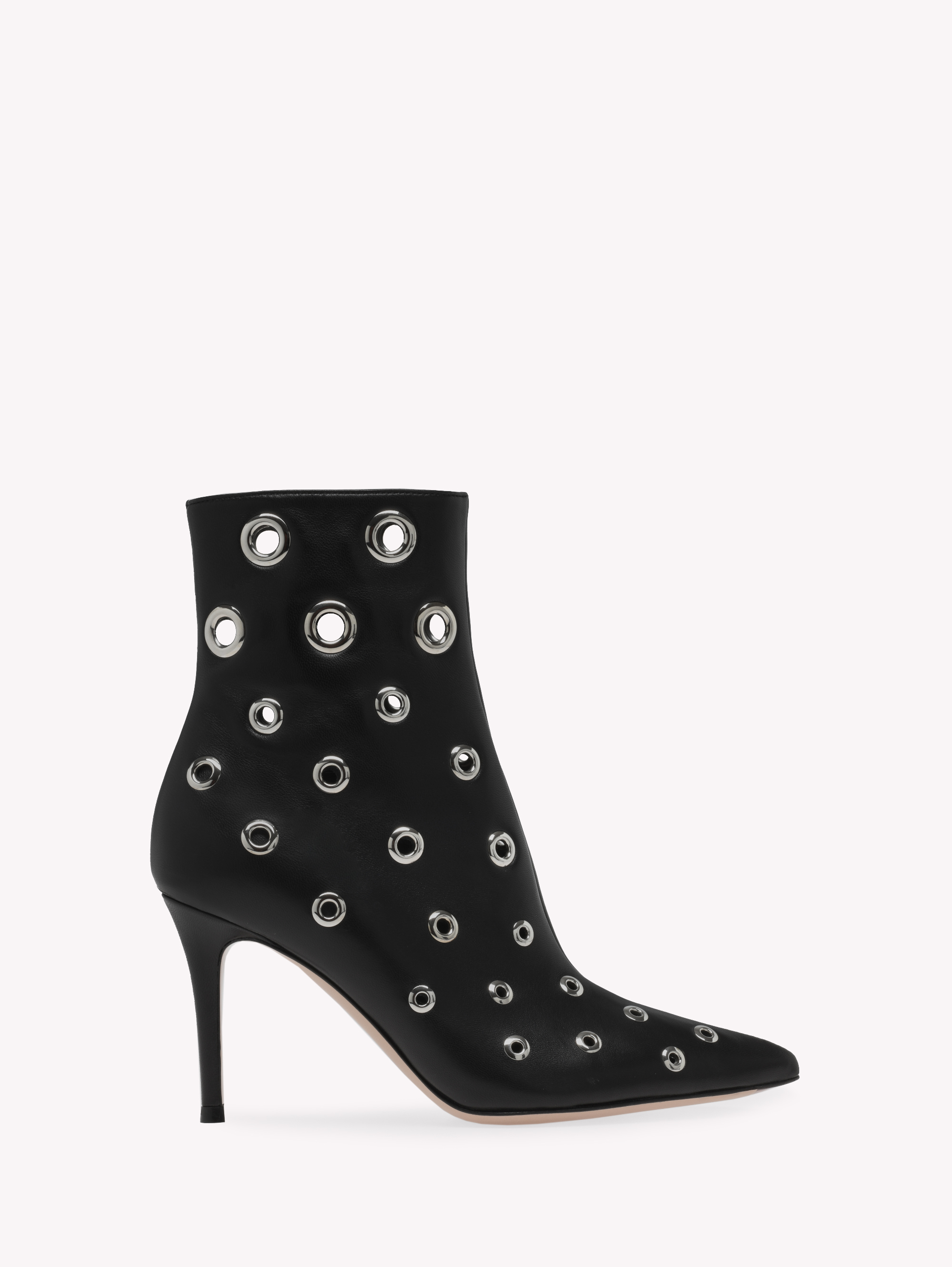 Shop Gianvito Rossi Lydia Bootie 85 In Black Leather