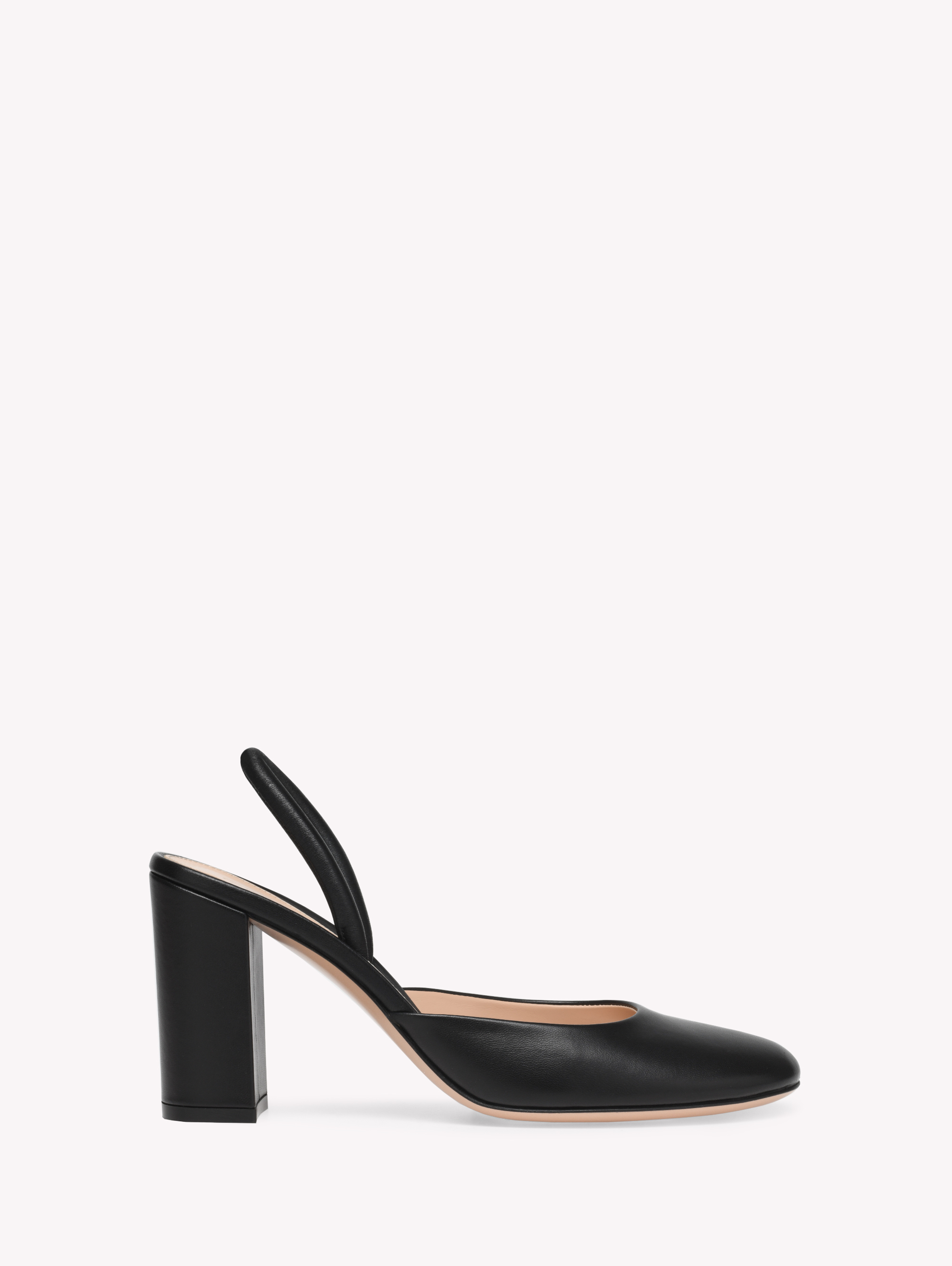 Gianvito Rossi Tivoli 85 Slingback In Black