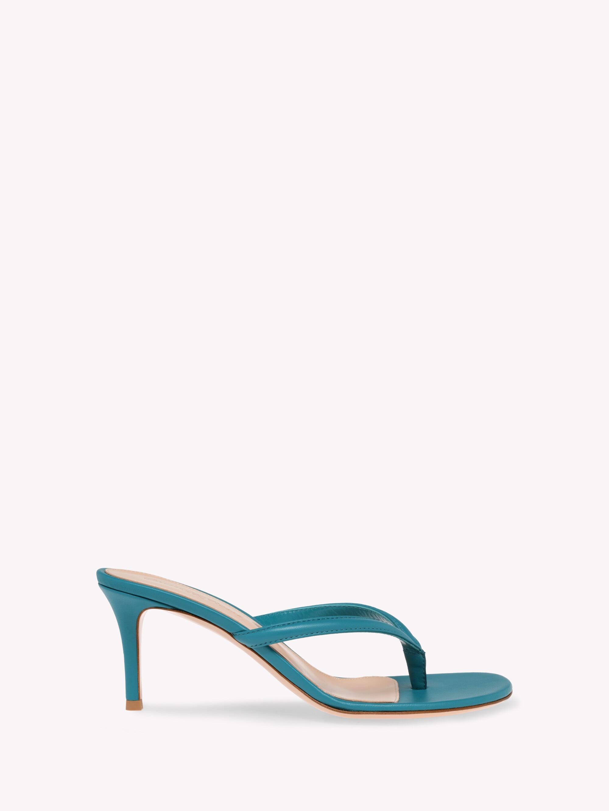 美品　Gianvito Rossi　ライトブルー スエード 　24cm Woman CALYPSO BLUE | Gianvito Rossi